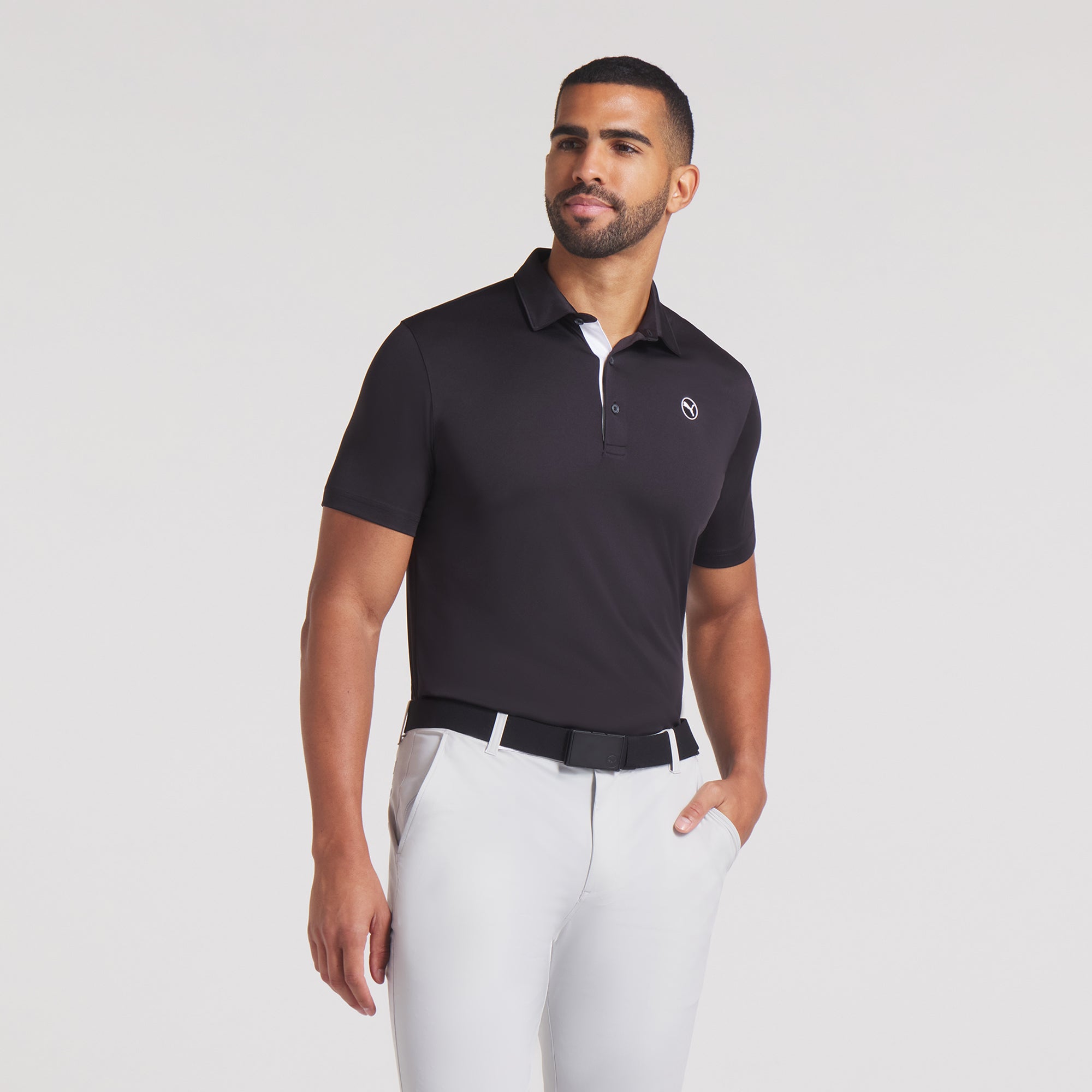 Premium Pure 2.0 LC Golf Polo Shirt for Men - Moisture-Wicking, UV Protection & Breathable Fabric - Perfect for Golf, Casual Wear & Outdoor Activities