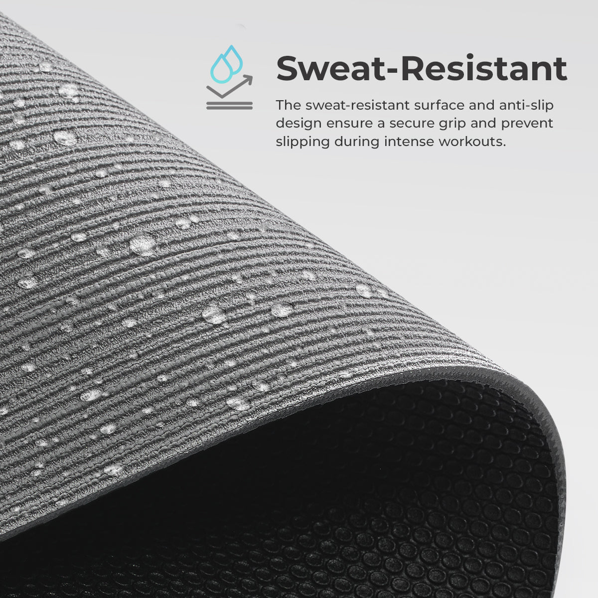 Non-Slip Dual Color Exercise Yoga Mat for Home & Studio Workouts - Extra Thick & Eco-Friendly for Pilates, Stretching & Meditation