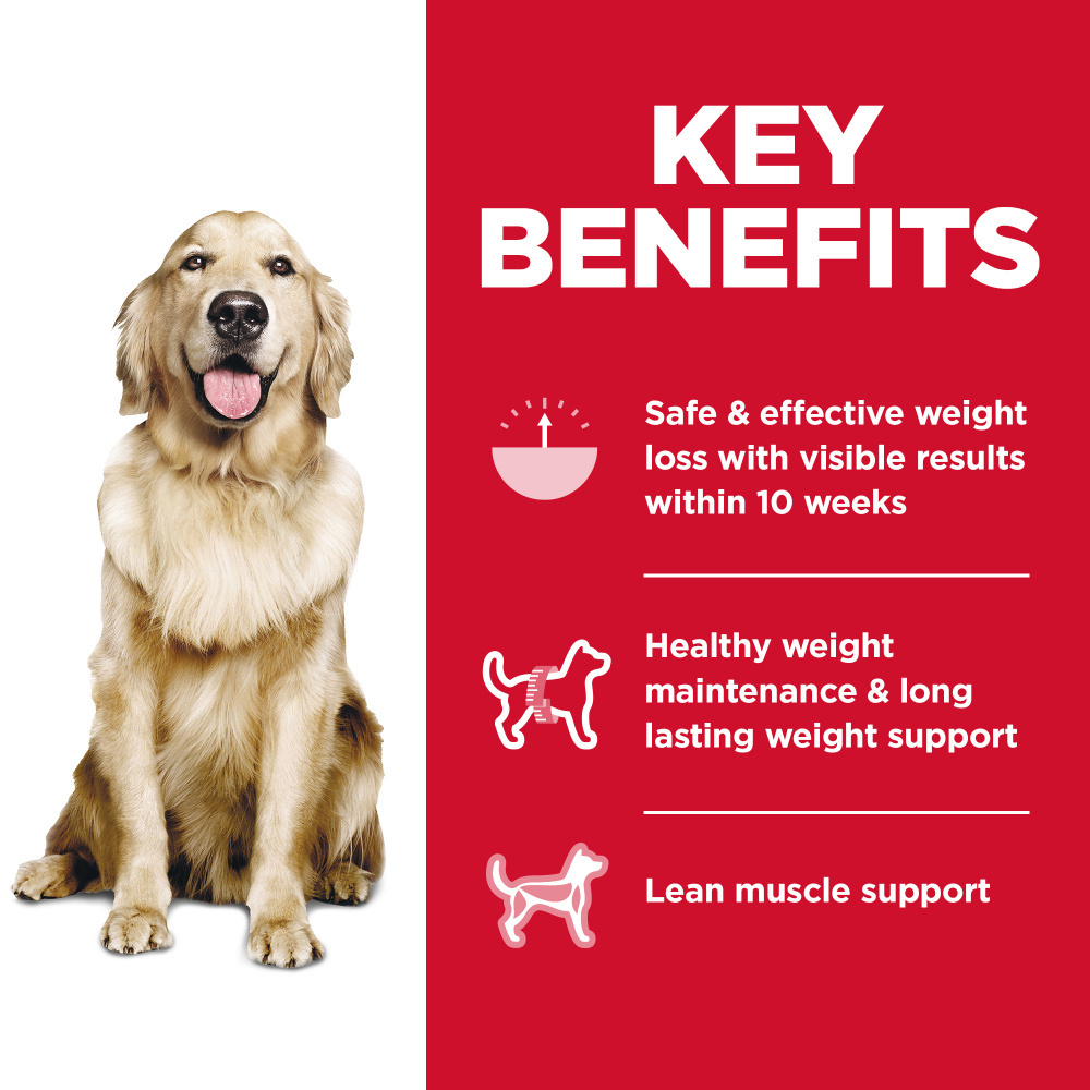 Hill's Science Diet Adult Perfect Weight Dry Dog Food - Chicken Recipe for Healthy Weight Management | Ideal for Overweight Dogs & Weight Control Diets