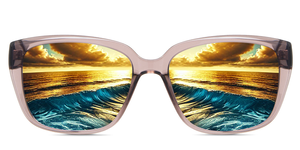 Elaina Women's Prescription Polarized Sunglasses - UV Protection, Lightweight & Stylish for Driving, Outdoor Sports & Everyday Wear