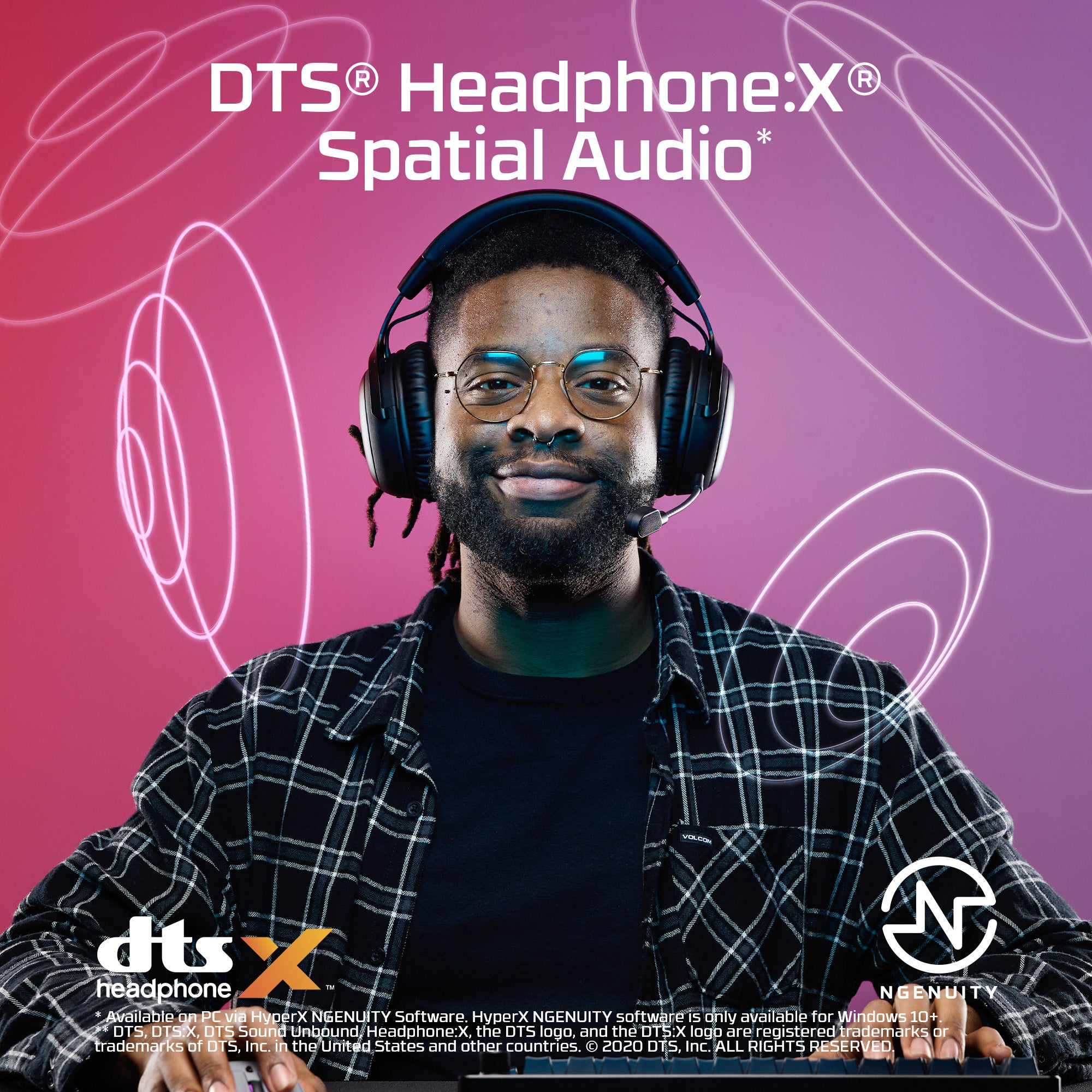 HyperX Cloud III S Wireless Gaming Headset - 7.1 Surround Sound, Noise Cancelling Mic - Perfect for PC, PS5, Xbox & Competitive Gaming