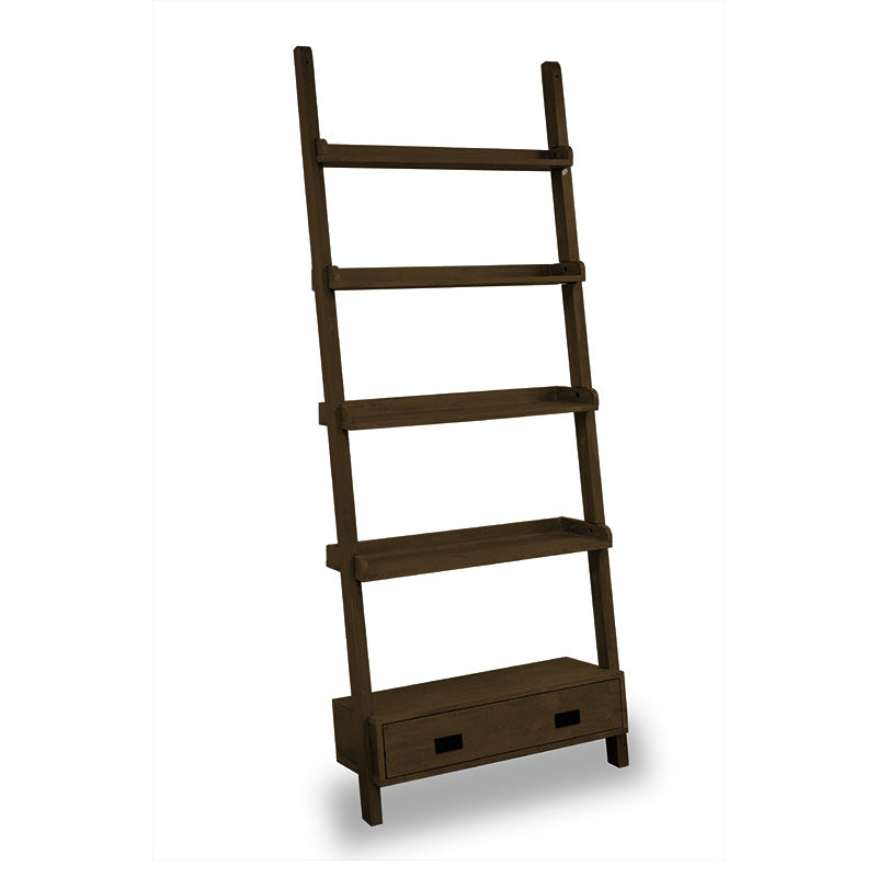 BODEN 91cm Display Unit Shelf - Modern Brown Wooden Storage Cabinet for Living Room, Bedroom & Office Organization