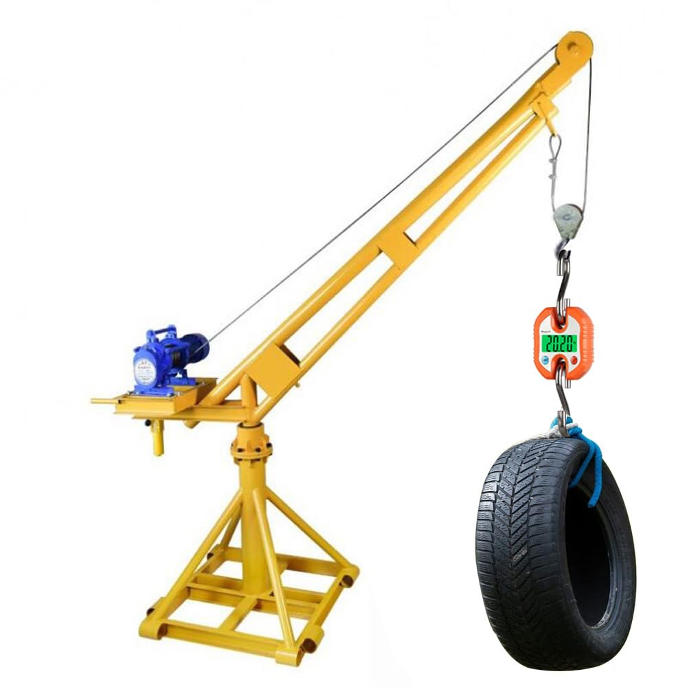 Digital Hanging Scale 150kg/300lb - Portable Heavy Duty Crane Scale with LCD Display - Orange - Perfect for Shipping, Fishing, Hunting, and Industrial Weighing (Batteries Not Included)