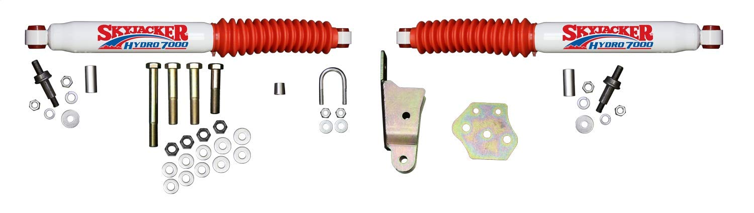 Skyjacker 7217 Dual Steering Stabilizer Kit for Off-Road Trucks & Jeeps - Improves Handling on Rough Terrain