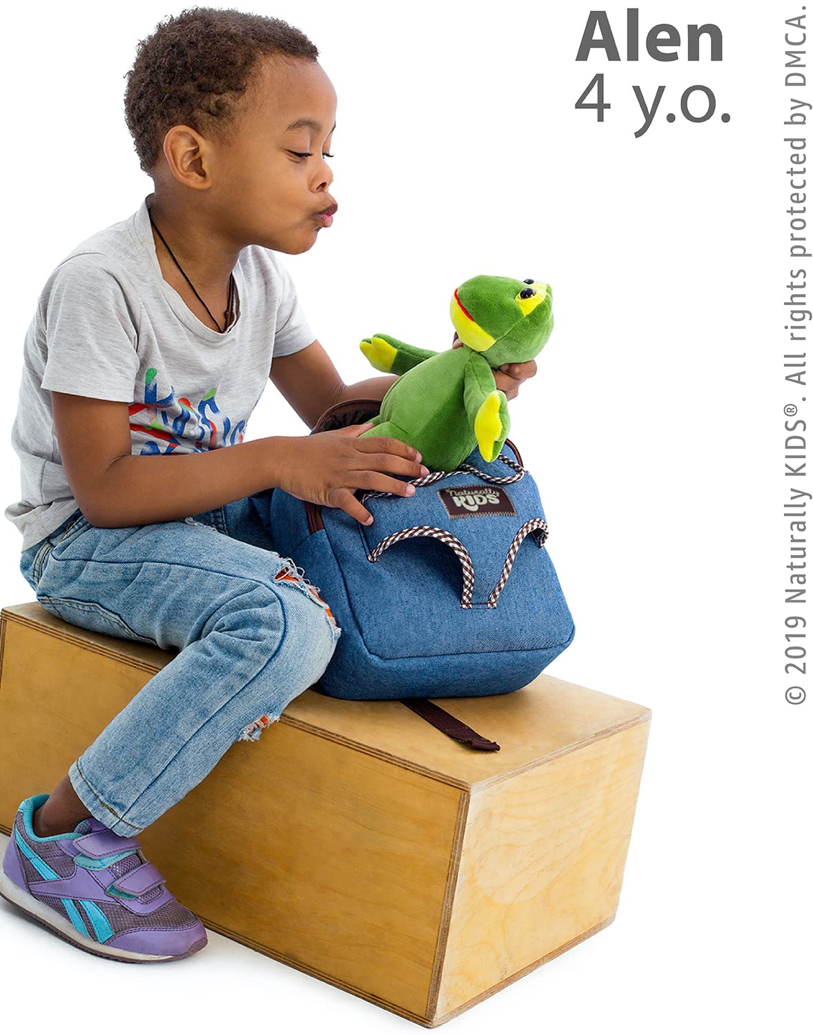 Cute Frog Backpack for Kids 3-5 Years Old | Plush Stuffed Animal Toy & Fun Gift for Toddlers Boys & Girls | Perfect for School, Travel & Playtime Adventures