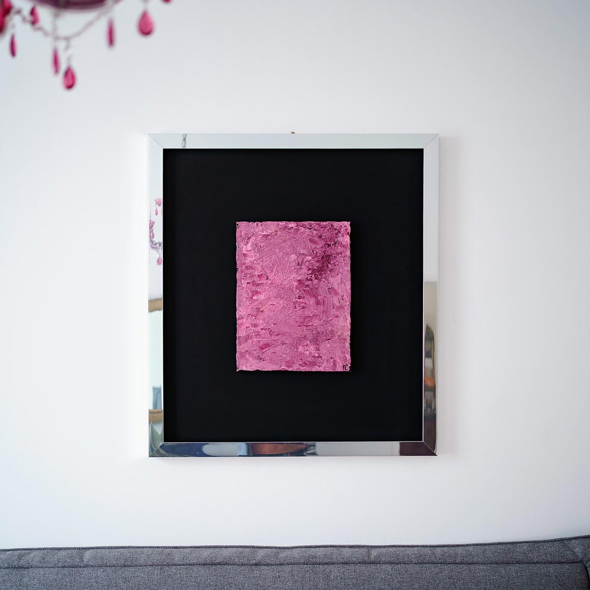 Petali Acrylic Painting on Canvas - Handmade Floral Wall Art for Living Room, Bedroom & Office Decor