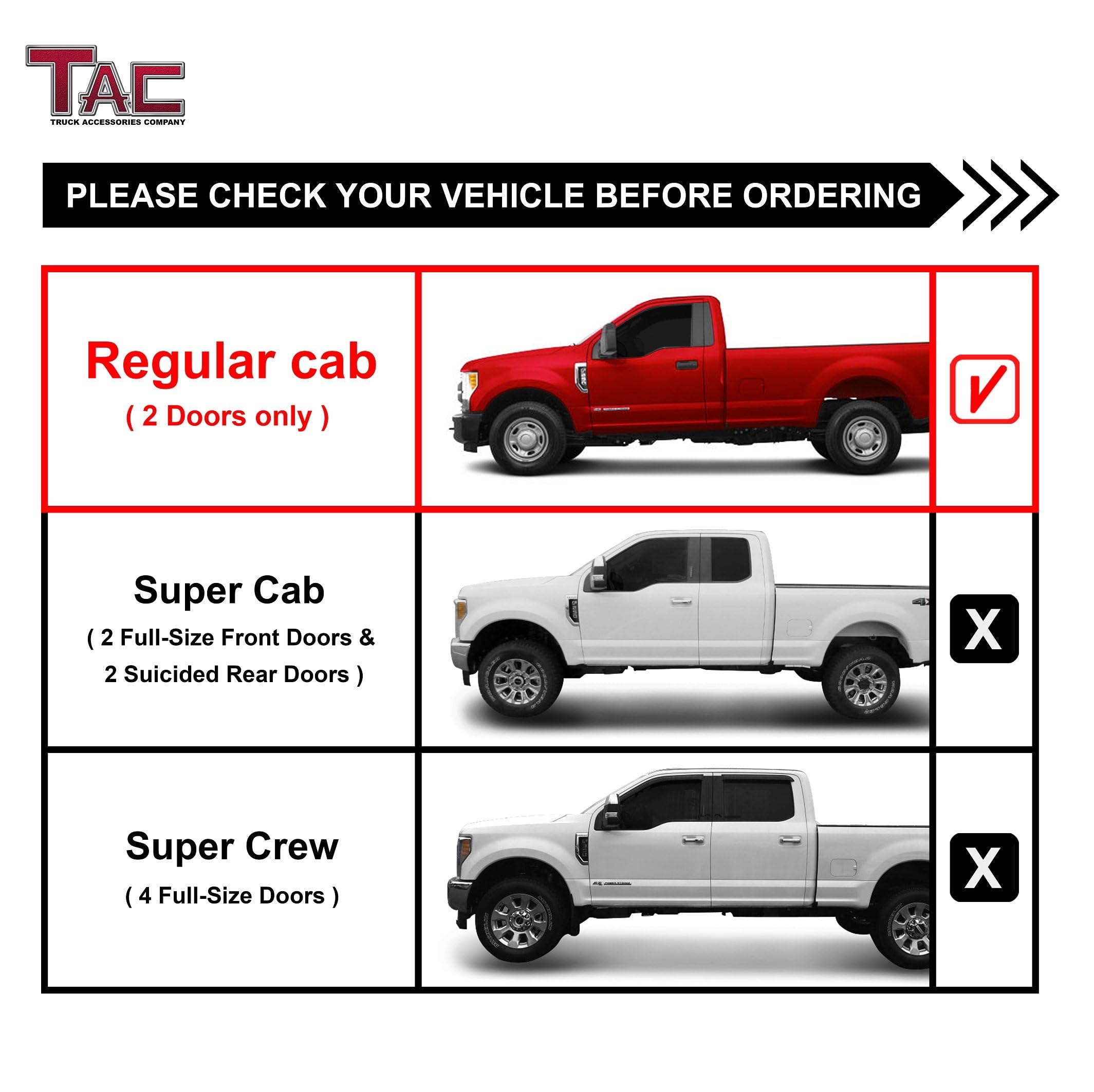 Black Nerf Bars for 1997-2003 Ford F150/250LD - Off-Road Running Boards
