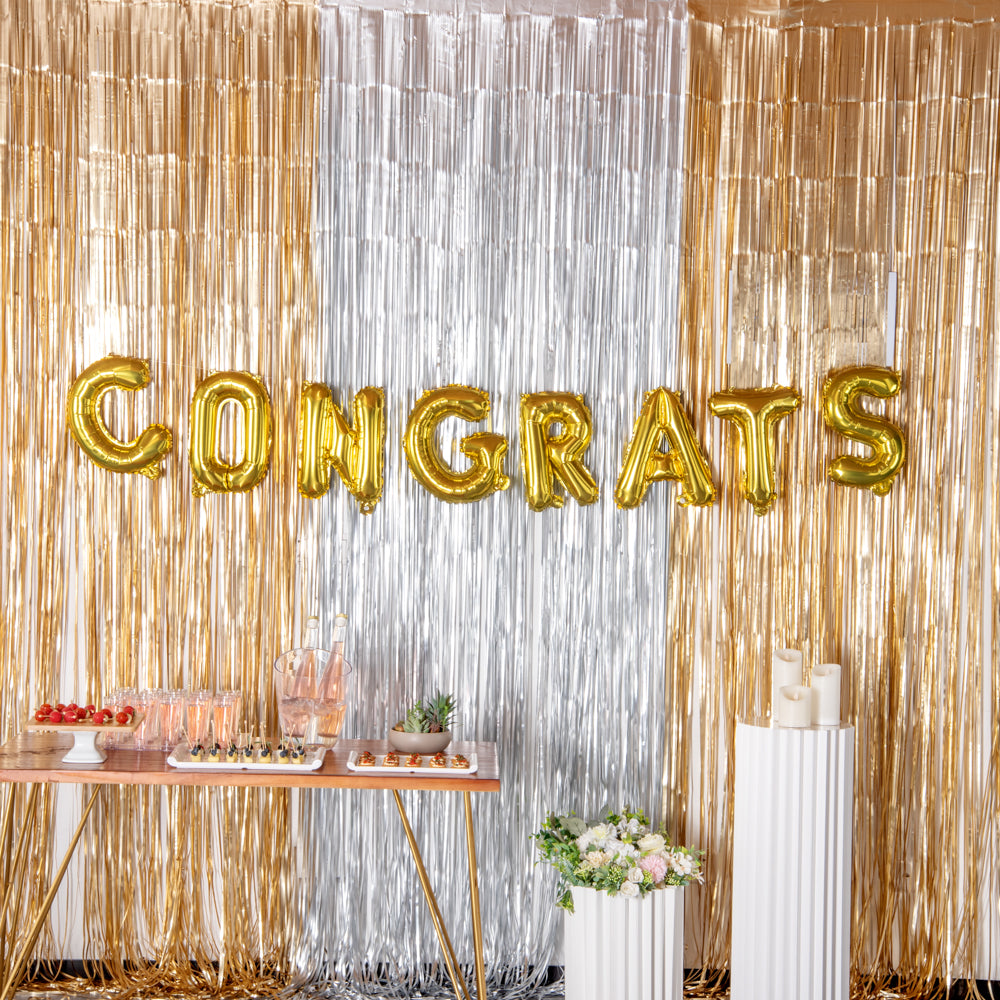 Balloonify Gold Mylar Letter C Balloon - 16 Inch Large Foil Alphabet Balloon for Birthday Party Decorations, Baby Showers & Graduation Celebrations (1 Count)