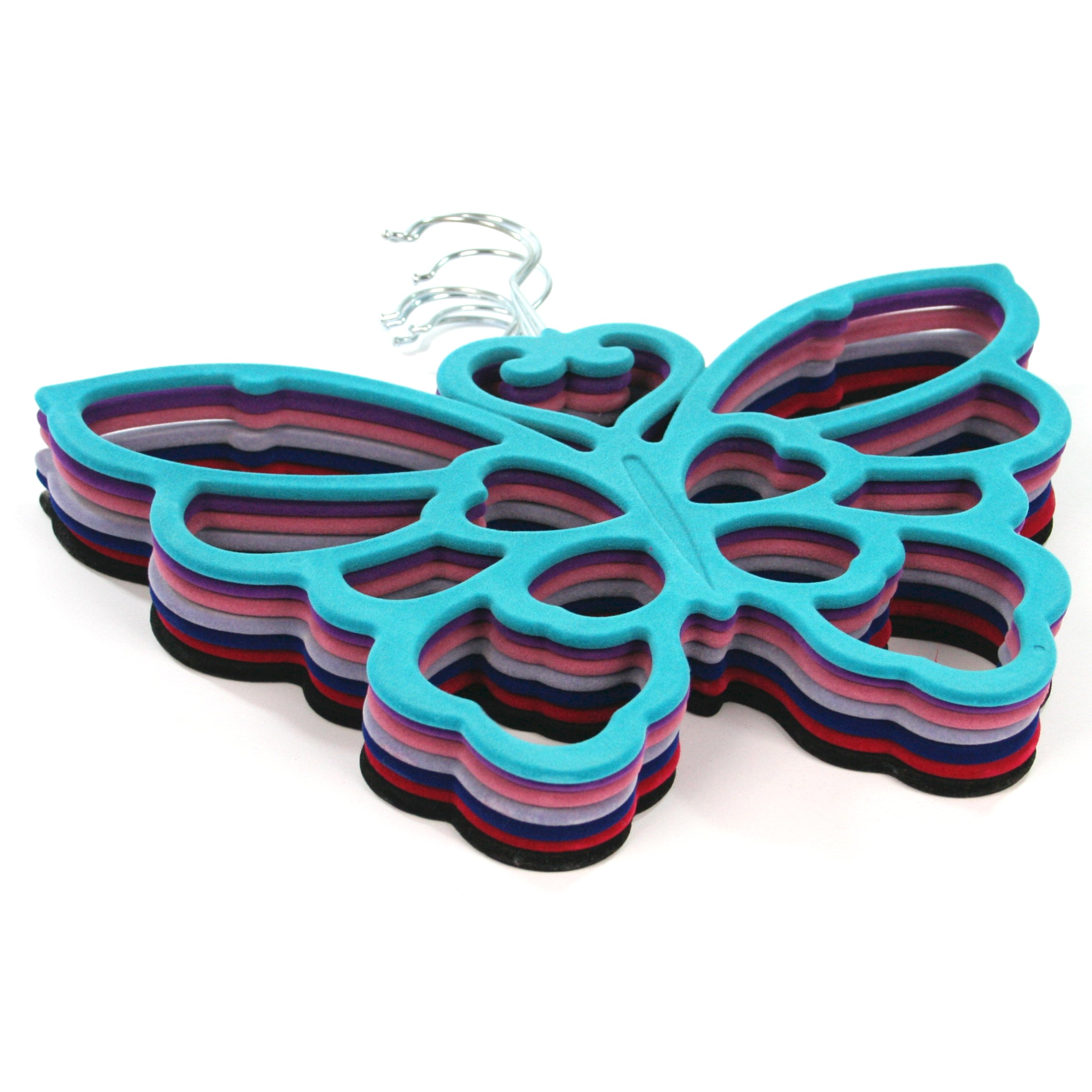 Butterfly Scarf Hanger - Space Saving Closet Organizer for Scarves, Shawls & Accessories | Perfect for Bedroom, Closet & Travel Storage