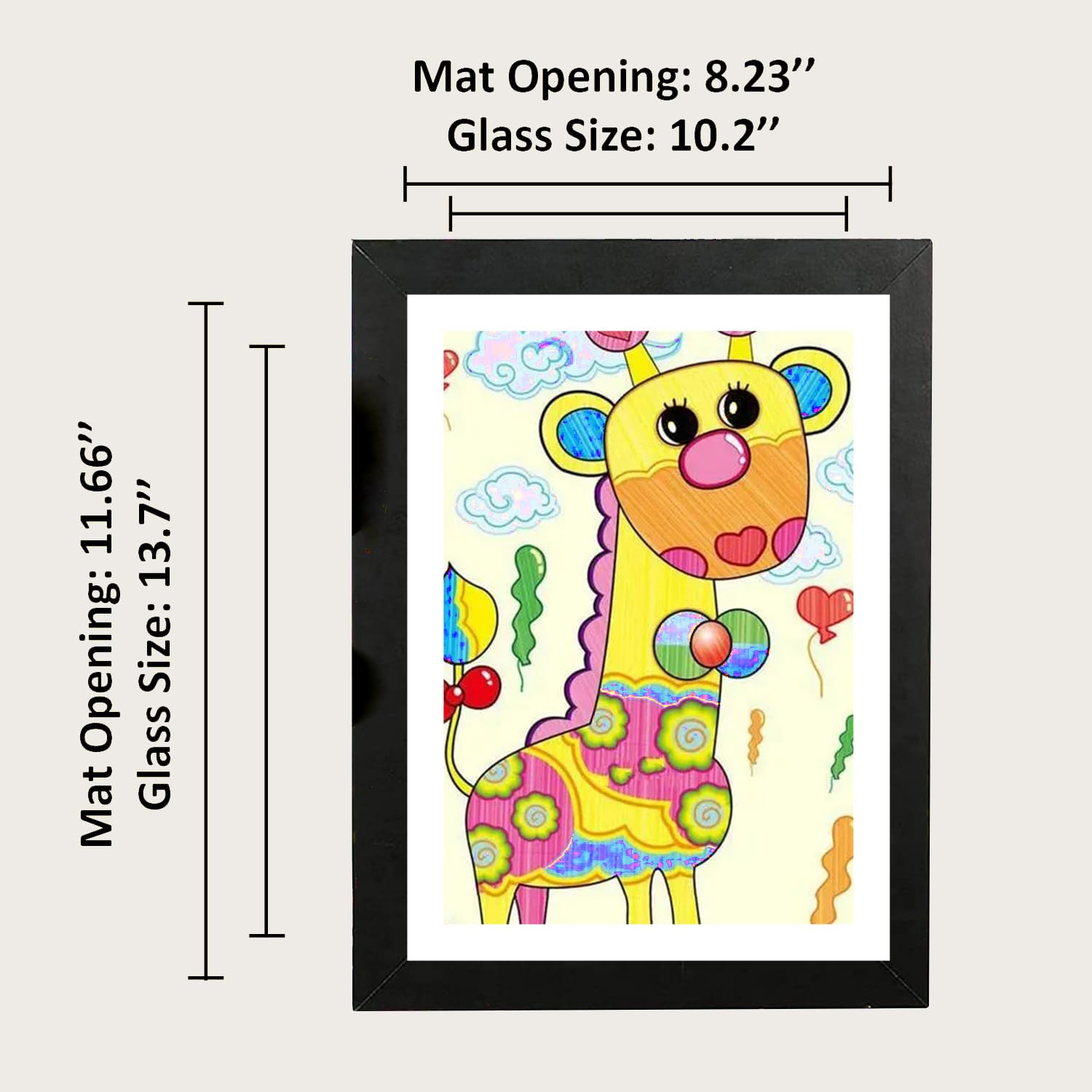 Kids Art Frames - A4 Display for Children's Artwork | Home & Classroom Decor