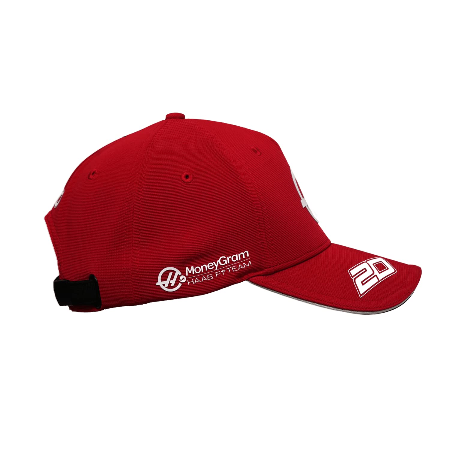 CMC Motorsports Haas Racing F1 2023 Kevin Magnussen Team Baseball Cap - Official Red Snapback Hat for Men & Women - Perfect for Race Day, Sports Events & Casual Wear