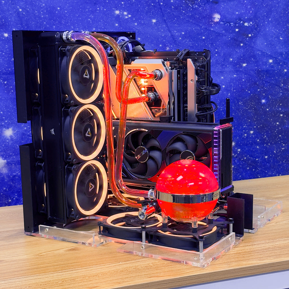 Star Trek Borg Fusion Cube ATX PC Case - Unique Gaming Computer Case for Sci-Fi Fans | Perfect for Conventions, Gaming Setups & Collectors