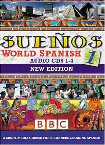 Suenos World Spanish 1 CDs 1-4 - Learn Spanish Language Course with Audio CD Set by Various Artists | Perfect for Beginners, Travelers & Self-Study at Home or On The Go