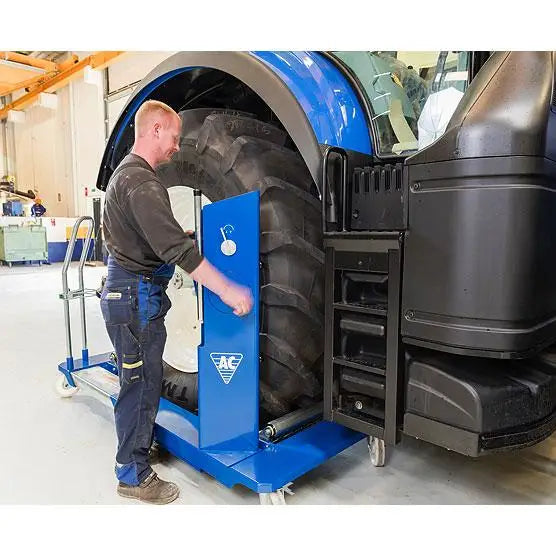 AC WT1500NT B Heavy Duty Wheel Trolley for Farm Equipment & Construction Tires - Perfect for Moving Large Tires, Machinery Parts & Agricultural Equipment
