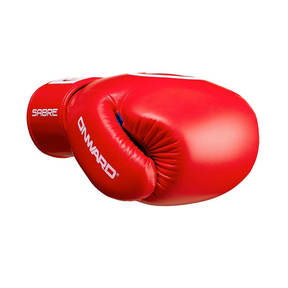 Premium Onward Sabre Boxing Gloves - Professional Leather Training Gloves for Men & Women | Handcrafted Sparring & Kickboxing Gear | Comfortable & Durable for Gym, MMA & Fitness Training
