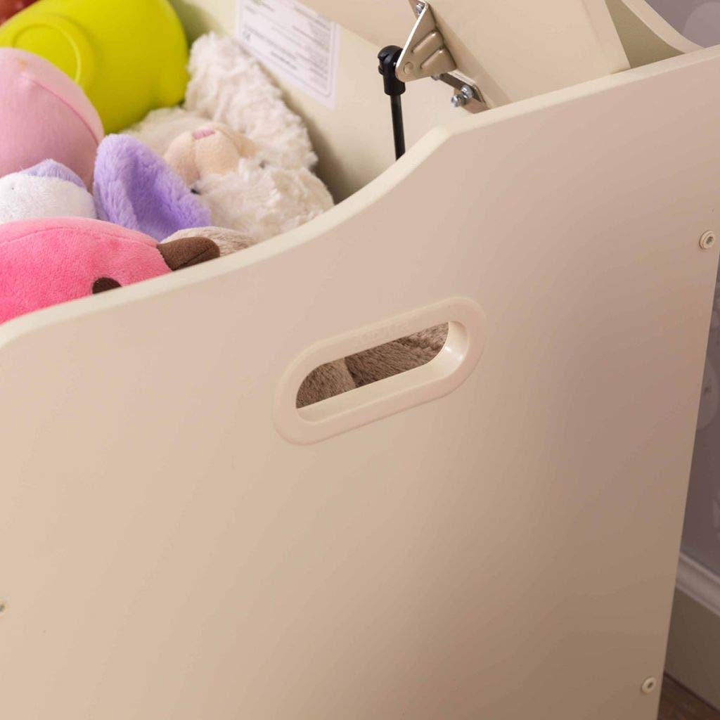 KidKraft Austin Toy Box in Vanilla - Kids Storage Organizer for Toys, Books & Clothes - Perfect for Bedroom, Playroom & Nursery Organization