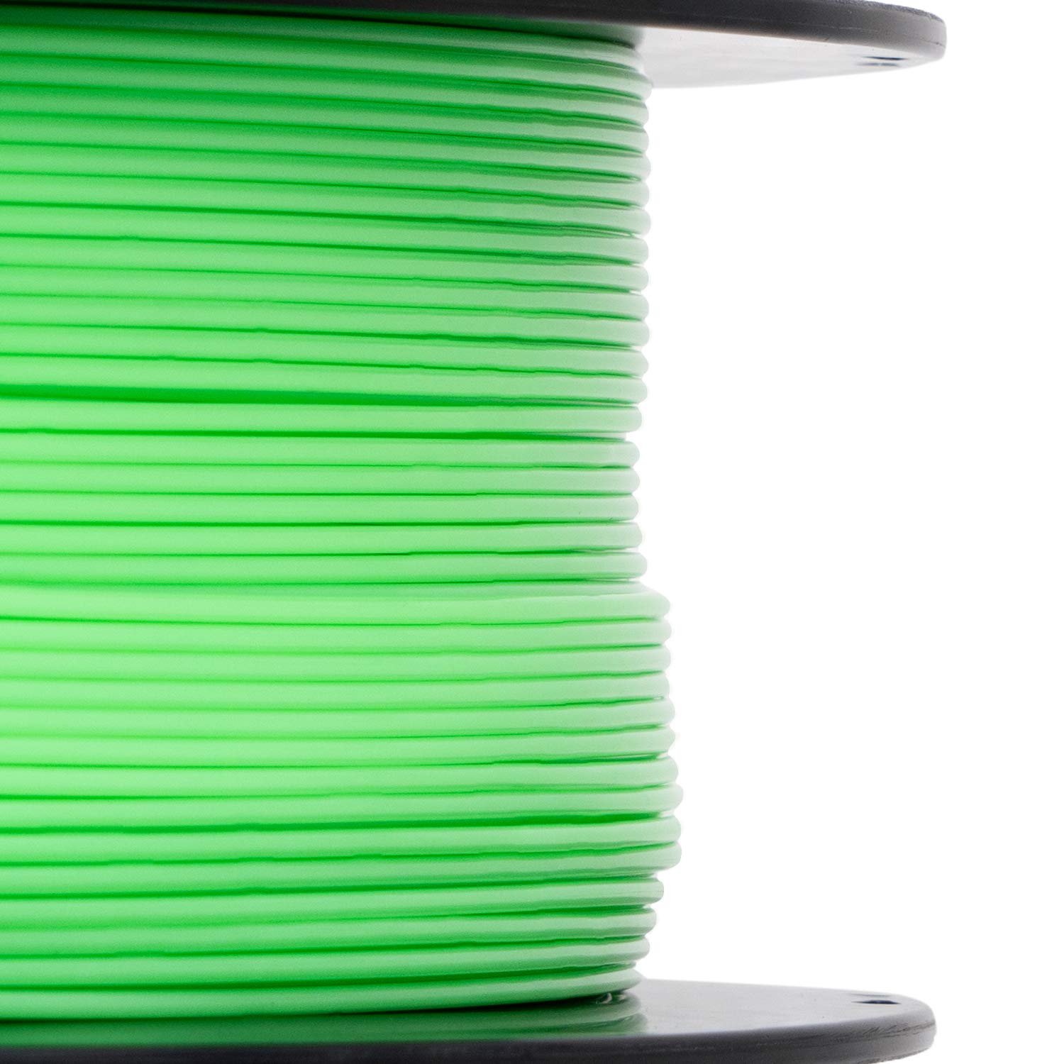 HATCHBOX 1.75mm Electric Lime PETG 3D Printer Filament - 1KG Spool, ±0.03mm Accuracy - High Strength & Durability for 3D Printing Projects, DIY Models & Prototypes