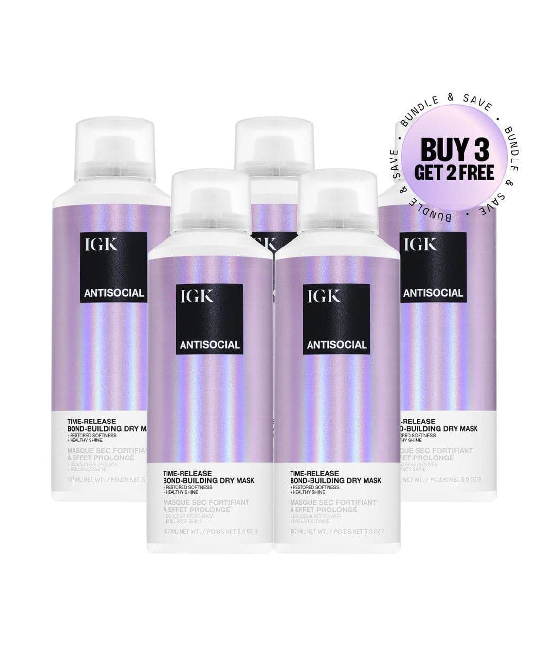 Antisocial Dry Hair Mask - Deep Conditioning Treatment for Damaged & Frizzy Hair - Perfect for Salon-Quality Haircare at Home