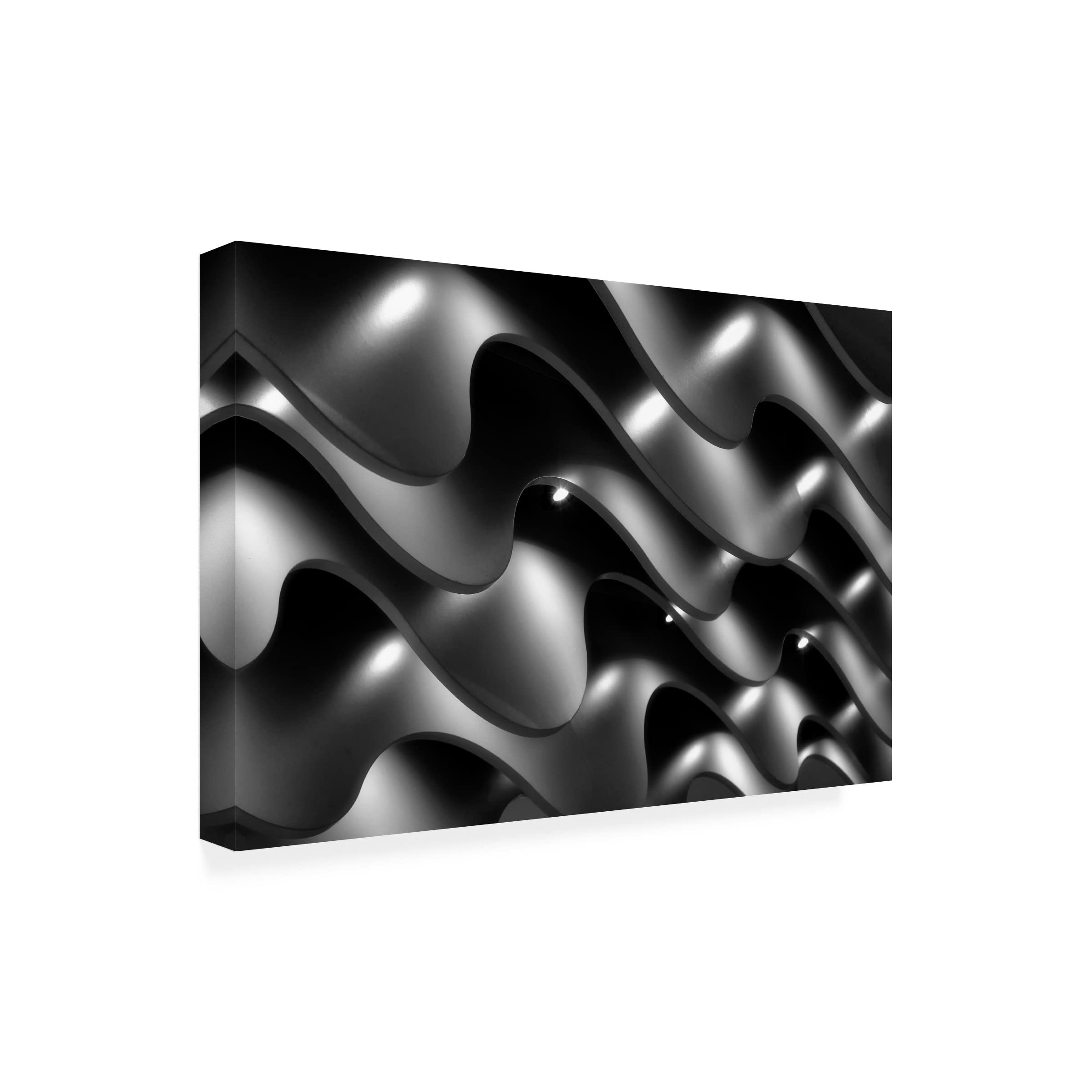 Trademark Fine Art 'Ceiling Lights' Canvas Wall Art by Hans Wolfgang Hawerkamp - Perfect for Living Room, Bedroom & Office Decor