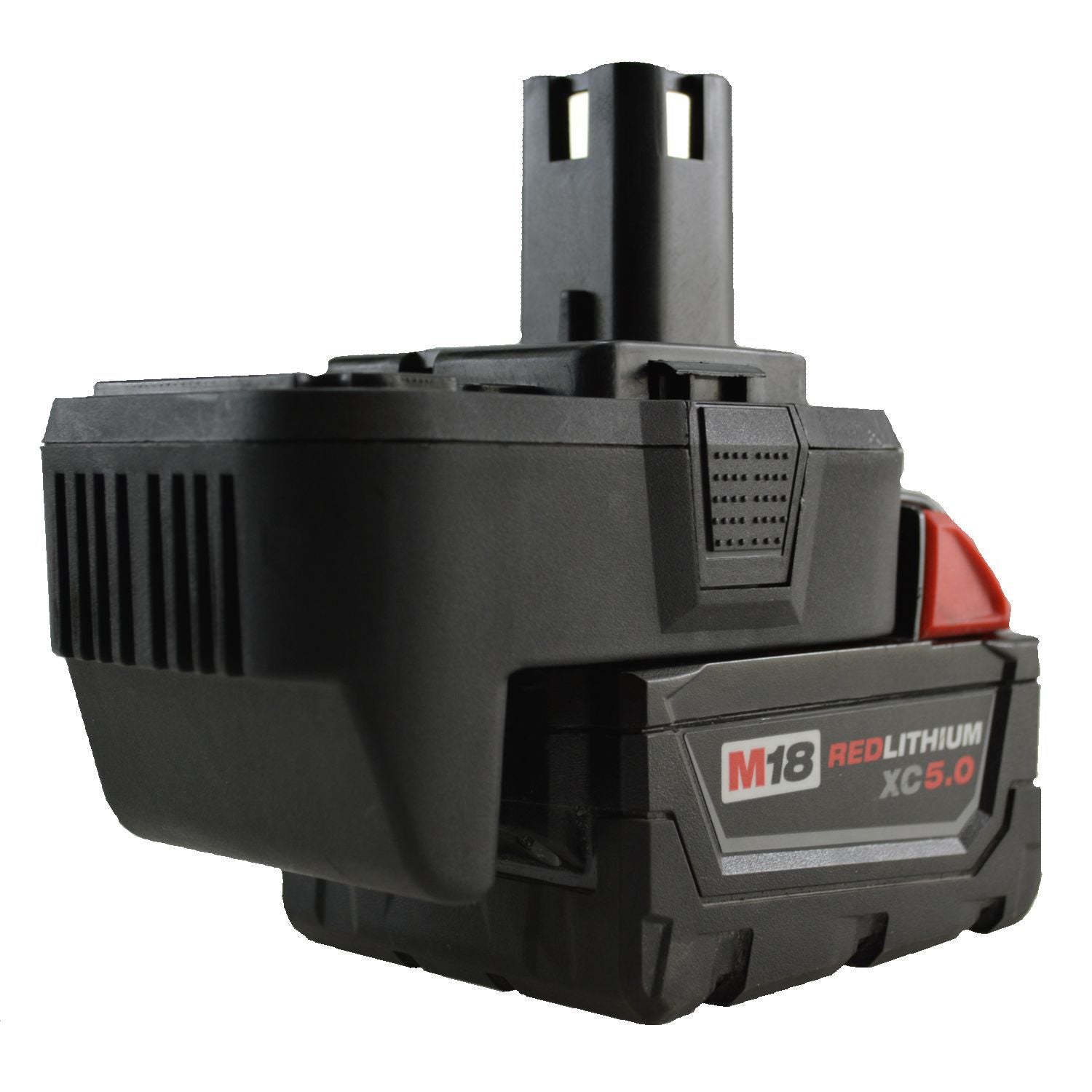 Surebonder Ryobi to Milwaukee Battery Adapter - Power Tool Battery Converter for DIY Projects & Home Improvement