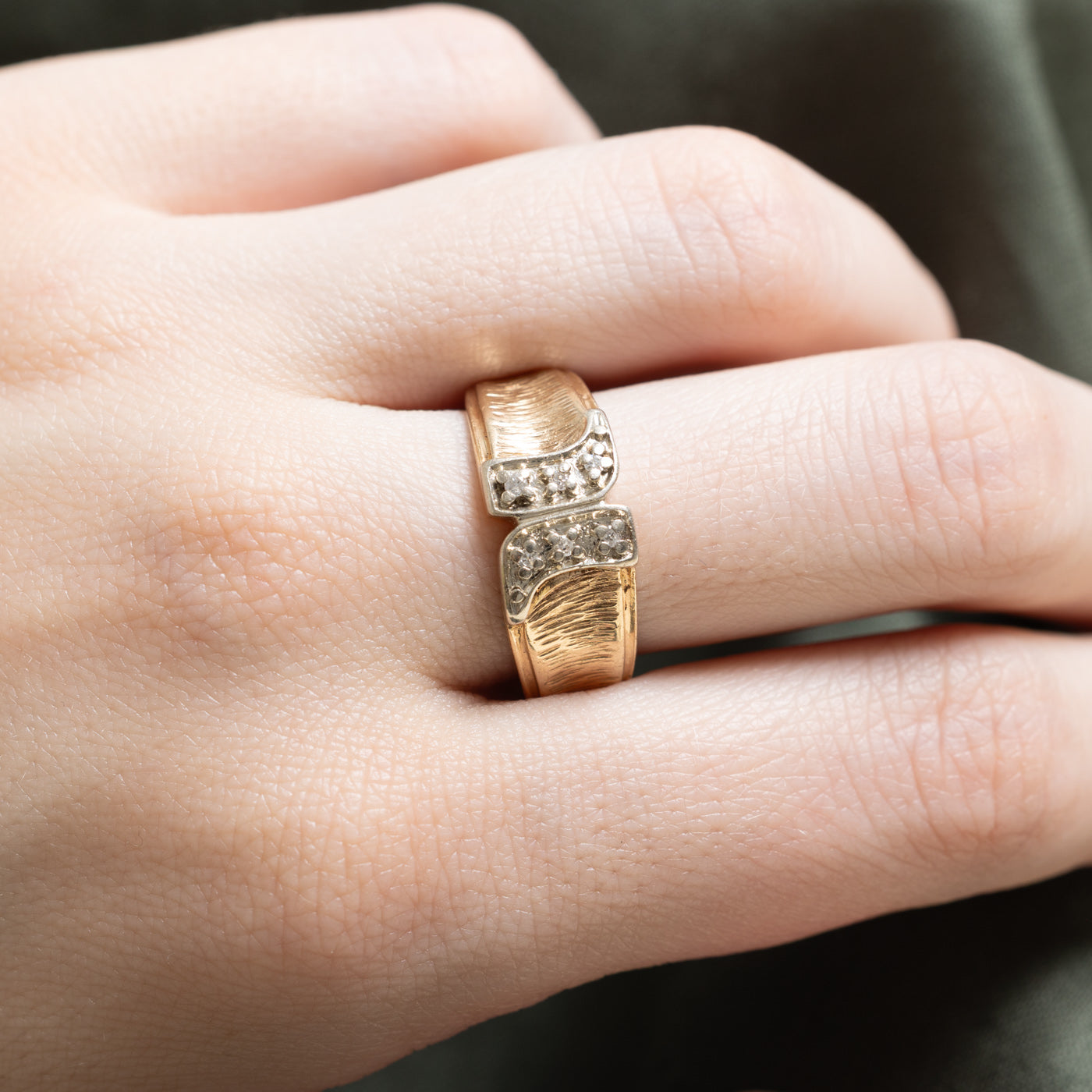 0.025ctw Diamond Accent Ring for Women - Size 9.5 | Elegant Wedding Band, Anniversary Gift, or Everyday Jewelry | Perfect for Date Nights, Parties & Special Occasions