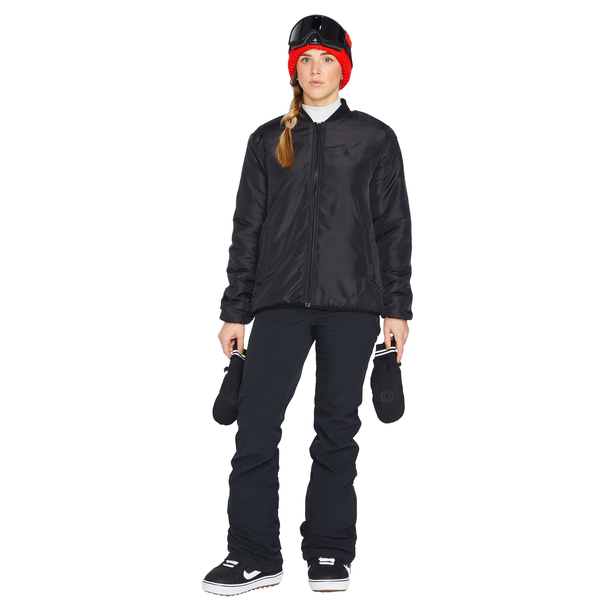 Volcom Women's Battle Stretch Snow Pants - Waterproof Insulated Ski Pants for Snowboarding & Winter Sports (Perfect for Skiing, Snowboarding & Cold Weather Activities)