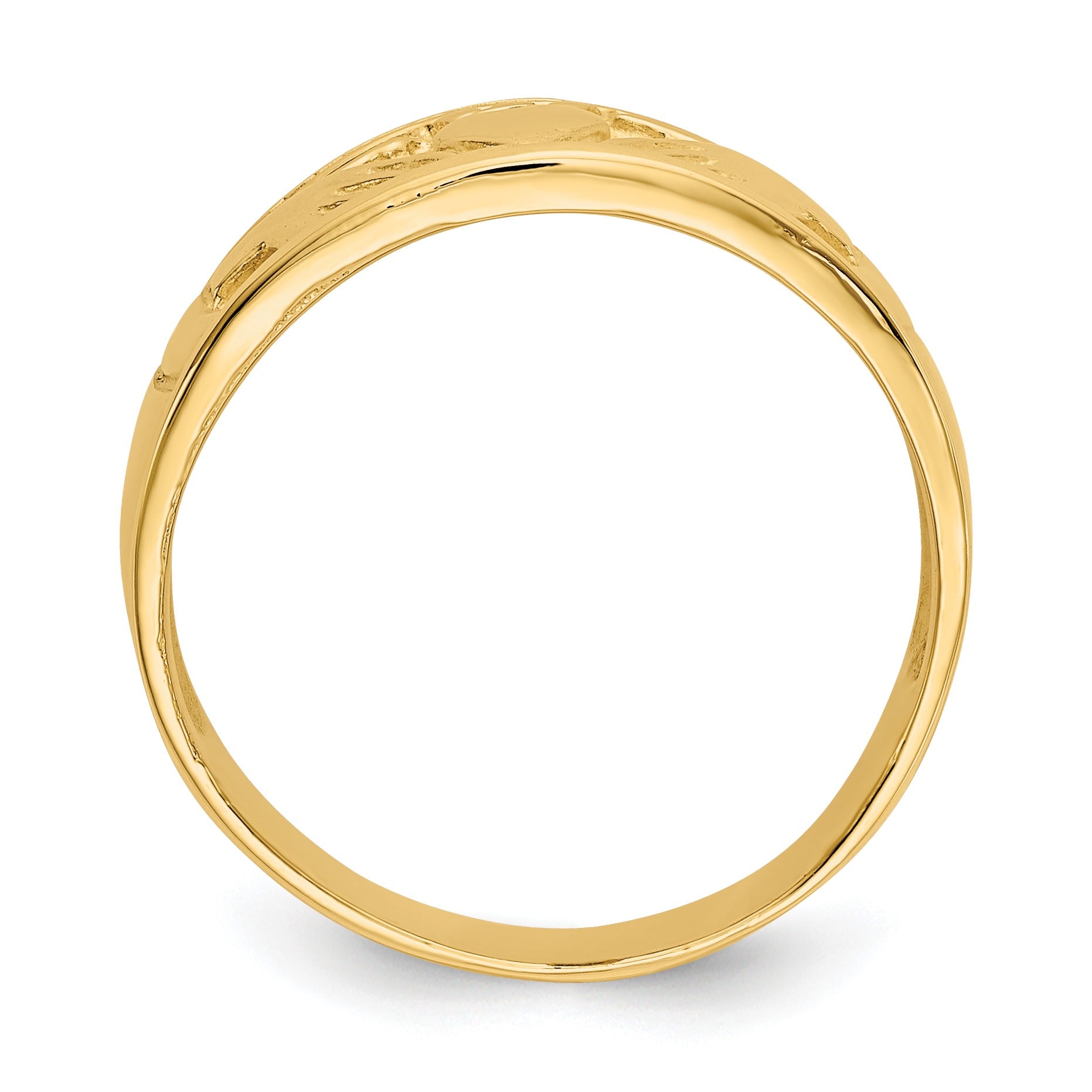 10K Gold Ladies Claddagh Ring - Irish Friendship & Love Ring for Women - Perfect for Weddings, Anniversaries & Gifts