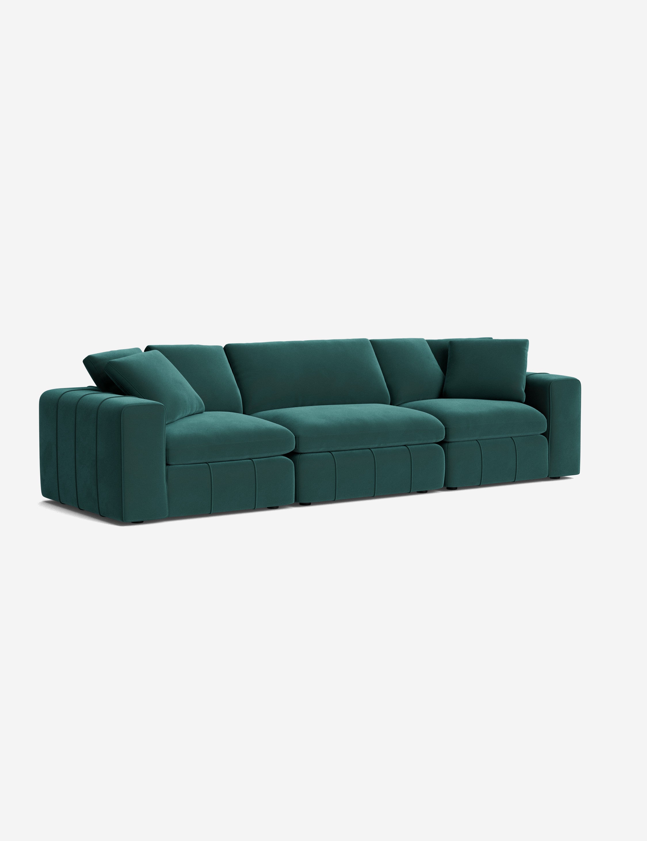 Capella Sofa - Modern Comfortable Living Room Couch for Small Spaces, Home & Office Use