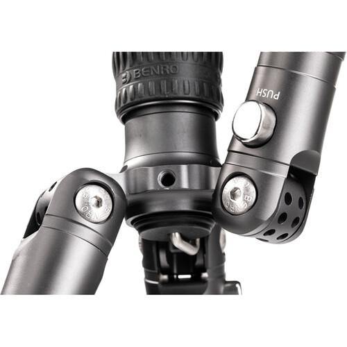 Benro Bat Zero Series Aluminum Travel Tripod with VX20 Ball Head (55.6