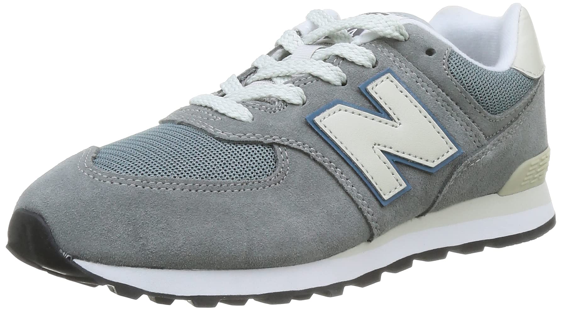 New Balance GC574BA1 Grey Core Plus Sneakers for Kids - Comfortable & Durable School Shoes for Boys & Girls | Perfect for Running, Walking & Everyday Wear