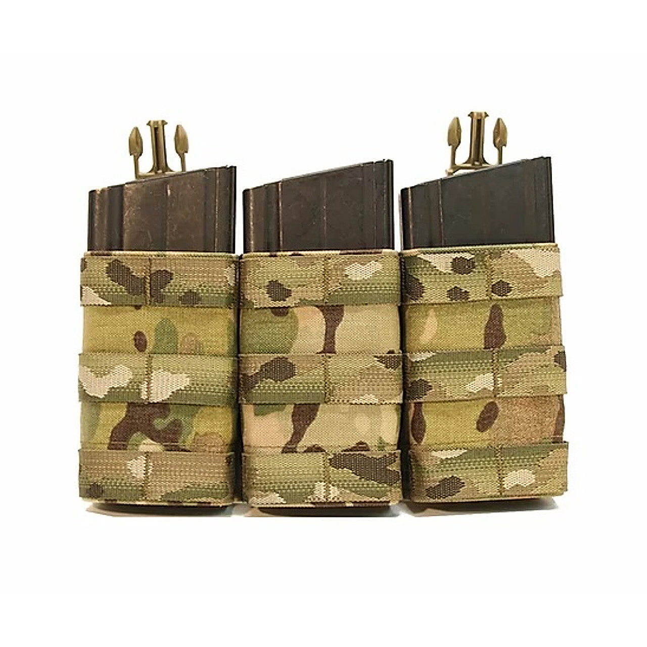 Esstac 7.62 Triple Daeodon Front Panel with MOLLE Webbing - Tactical Magazine Pouch for AR-15, AK-47 | Perfect for Range Training, Hunting & Military Operations
