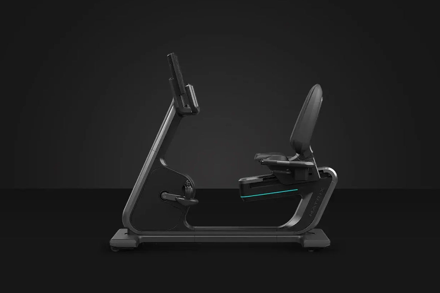 Matrix Onyx Recumbent Exercise Bike for Home Gym - Low Impact Cardio Workout Machine for Seniors & Physical Therapy - Perfect for Indoor Cycling & Rehabilitation Training