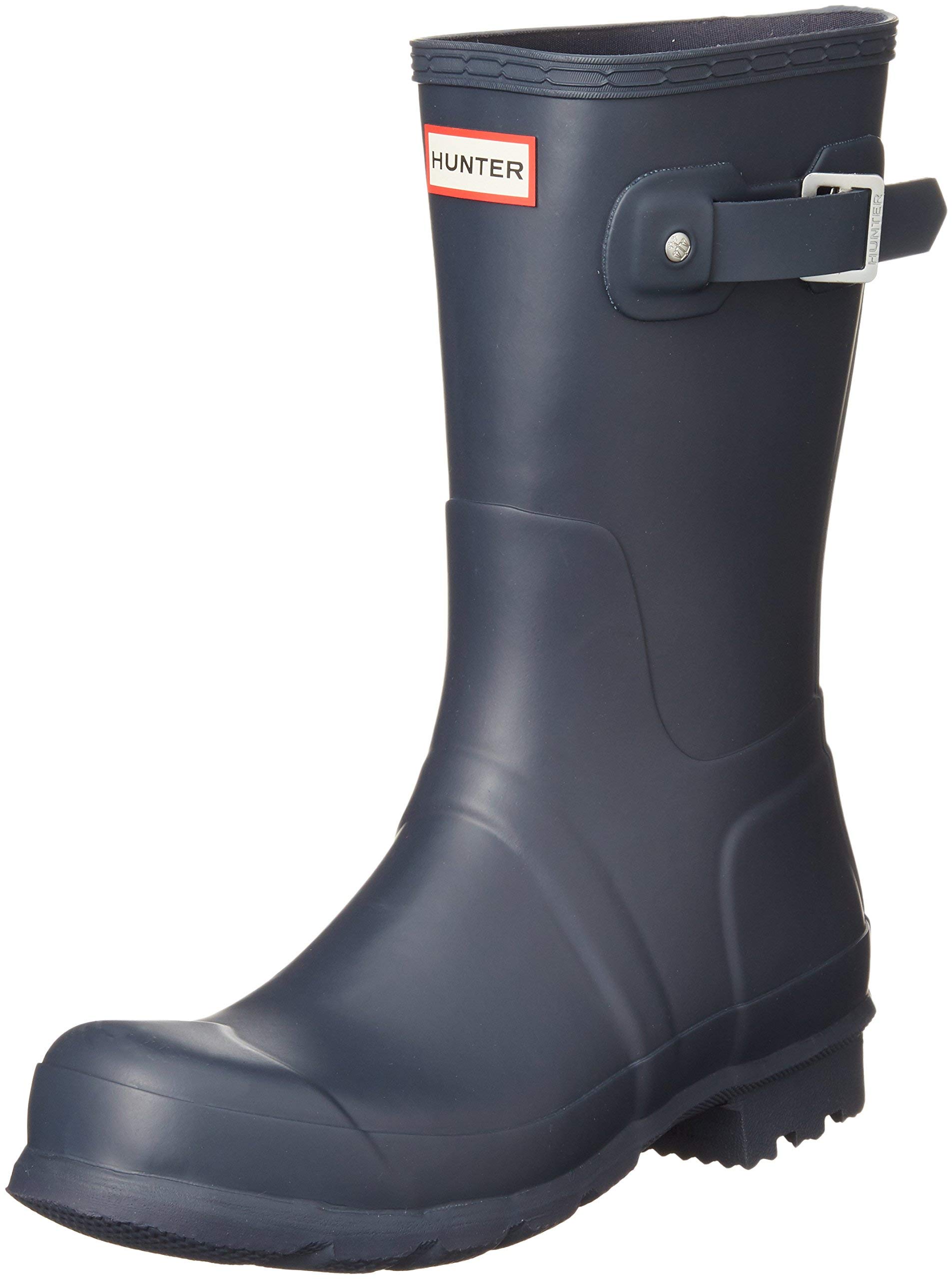 Hunter Men's Original Short Rain Boots - Waterproof Chelsea Boots for Outdoor, Gardening & Casual Wear - Comfortable & Durable Rubber Boots for Men