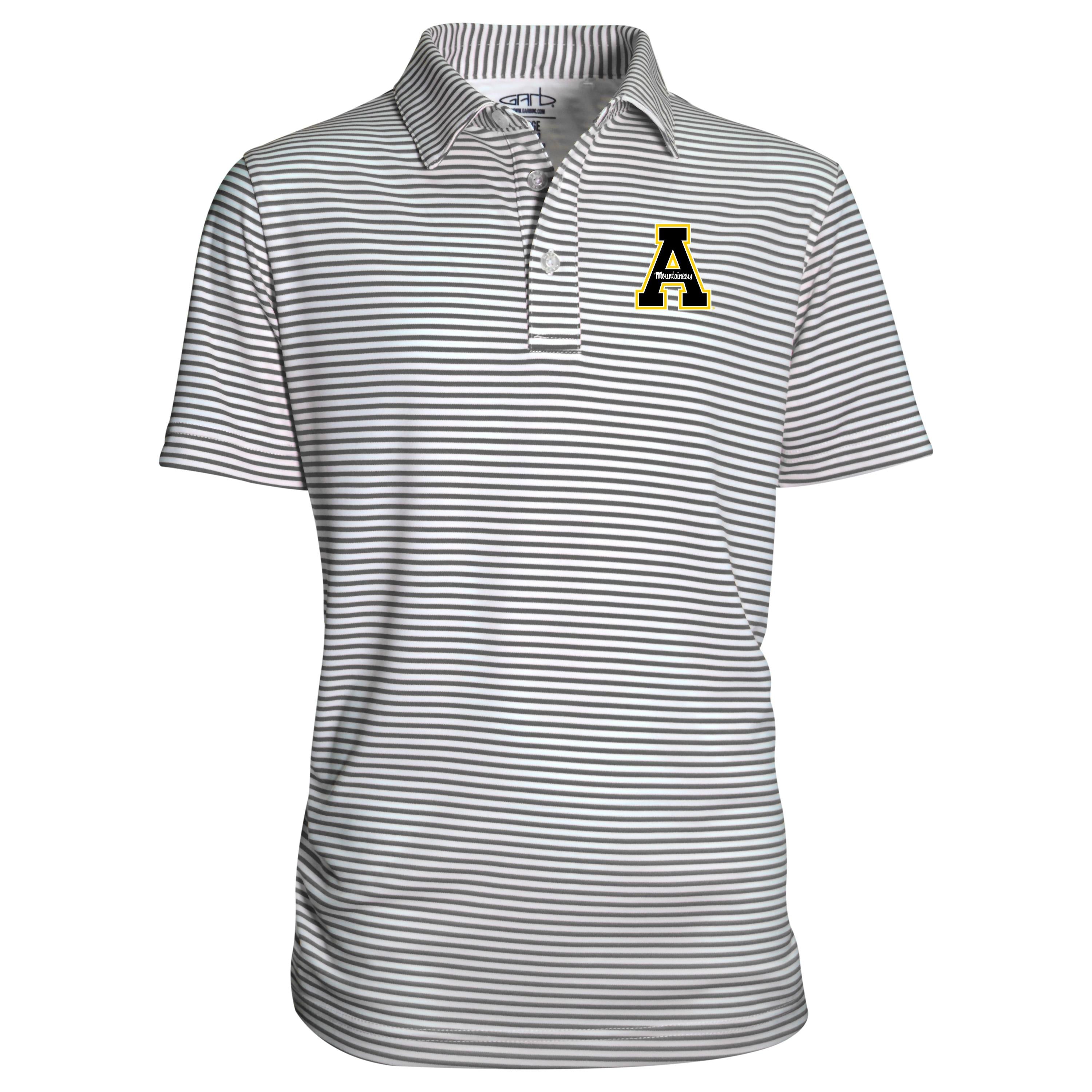 Appalachian State Mountaineers Youth Boys' Polo Shirt - Breathable Cotton Performance Tee for School, Sports & Casual Wear