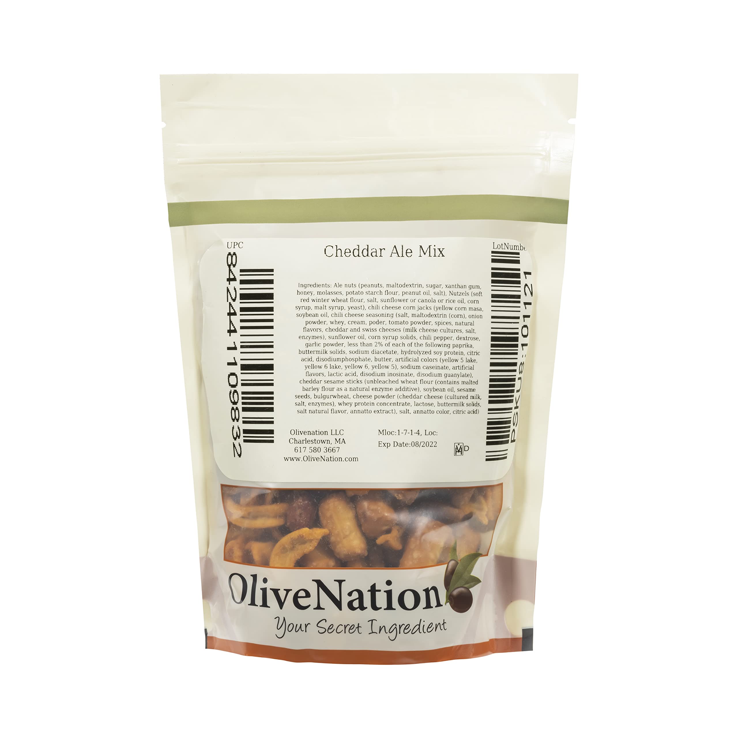 OliveNation Cheddar Ale Pub Mix - Sweet, Salty, Cheesy & Nutty Snack Blend (25 lbs) - Perfect for Parties, Game Nights & Beer Pairings