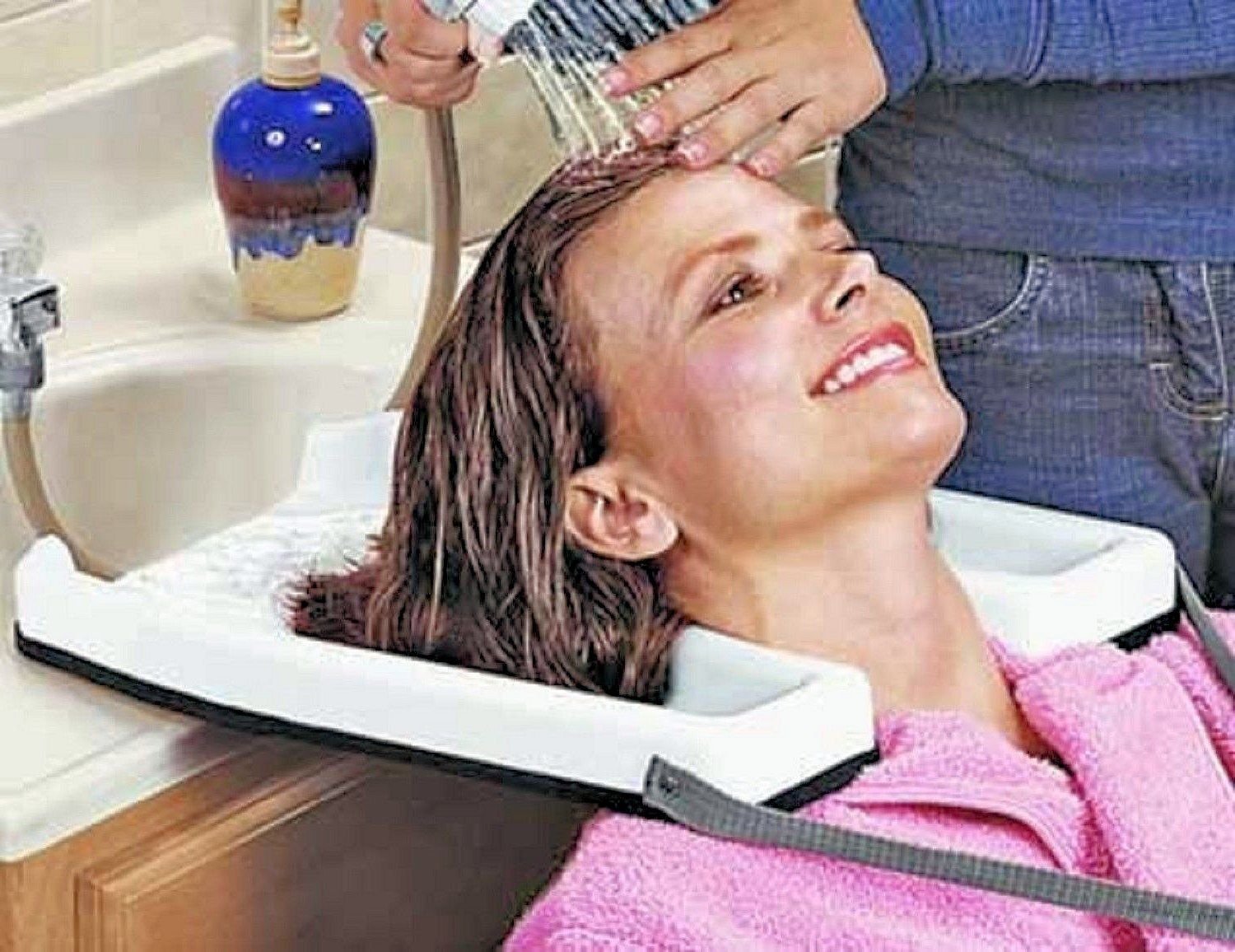 Hair Shampoo and Rinse Tray for Dogs & Pets - SHAMTRAYDB8087 | Portable Pet Bathing Solution for Home, Grooming Salon & Veterinary Use
