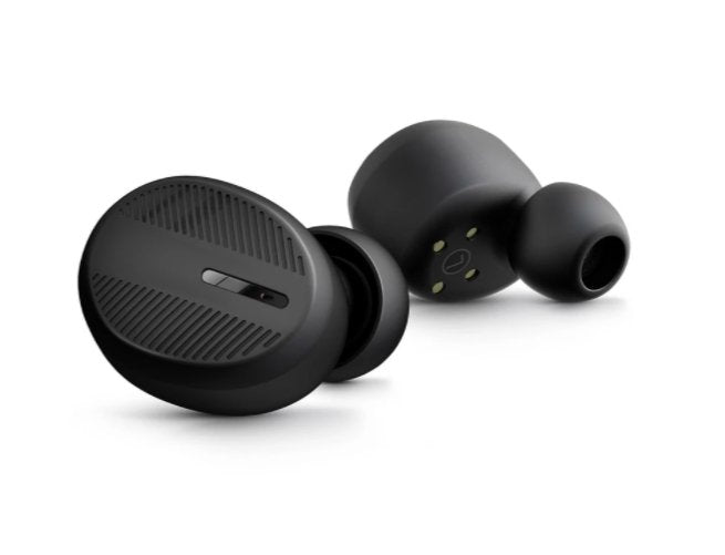 BlueAnt PUMP AIR X Wireless Earbuds - Black | Bluetooth 5.0, 30H Playtime, IPX7 Waterproof for Gym, Running & Travel
