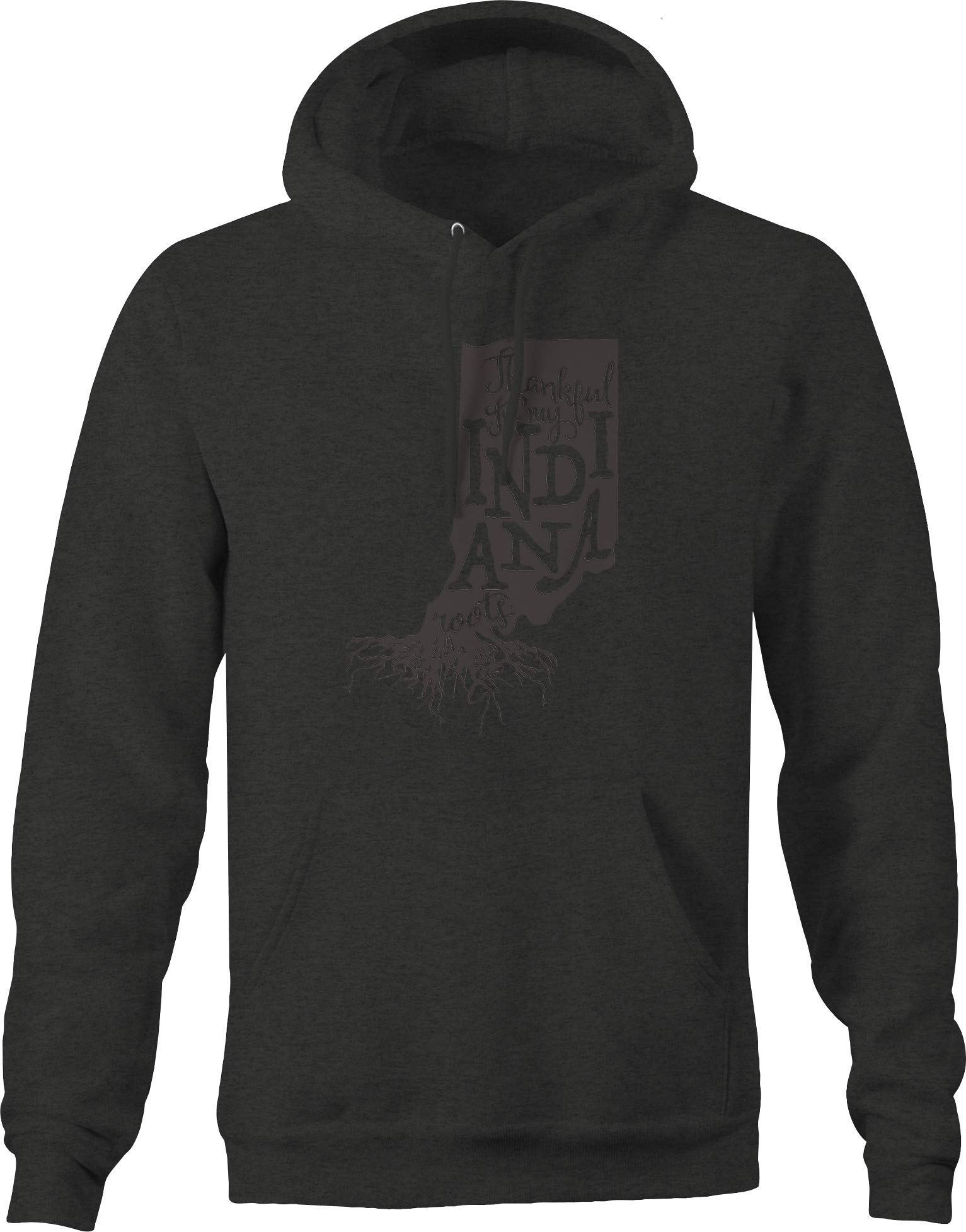 Indiana Home Roots State Pride Hoodies for Men - Soft & Comfortable Pullover Sweatshirts for Casual Wear, Sports & Outdoor Activities