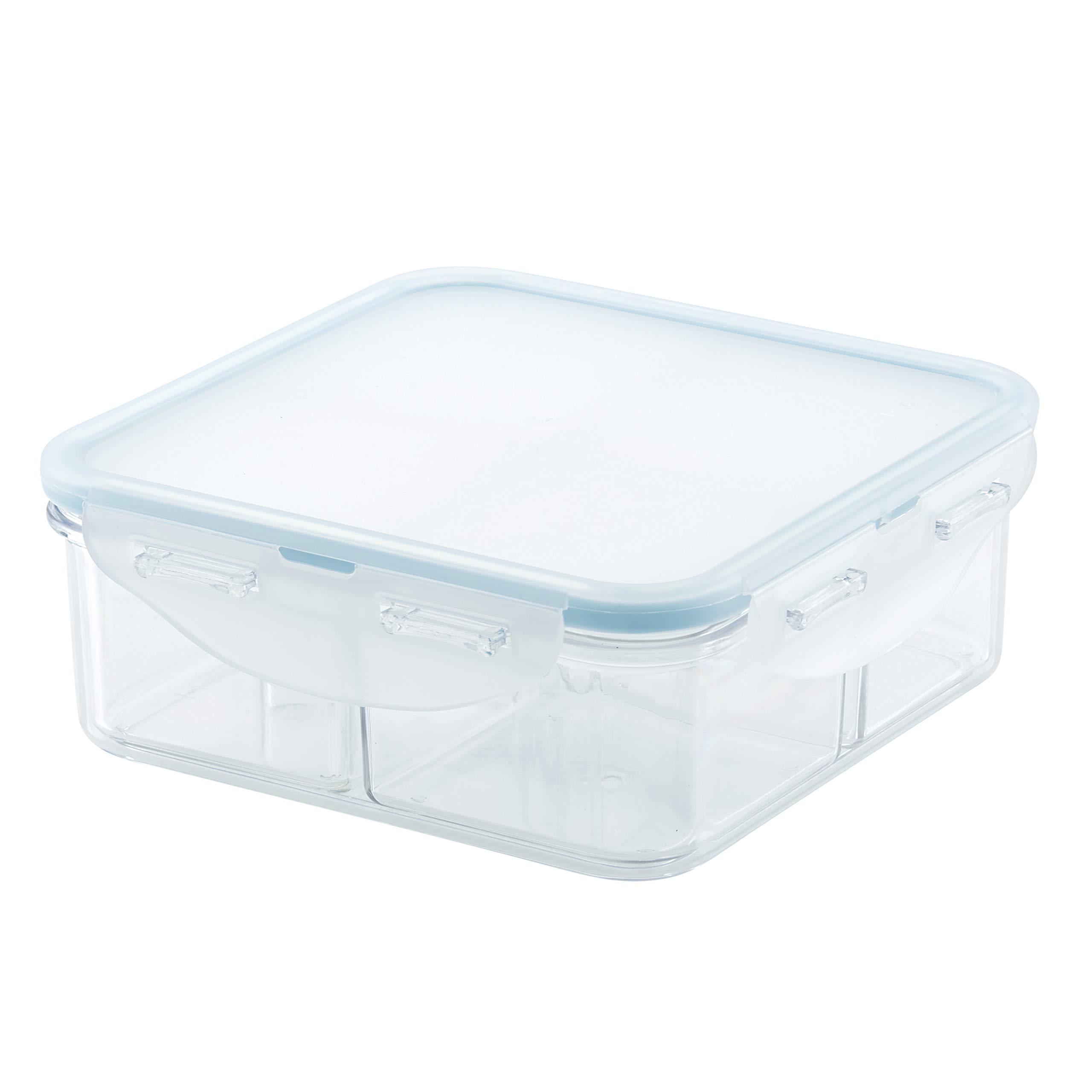 LocknLock Purely Better Tritan BPA-Free Food Storage Container - 29oz Square Airtight Kitchen Organizer for Meal Prep, Leftovers & Pantry Storage - Clear Plastic Bin with Secure Lid