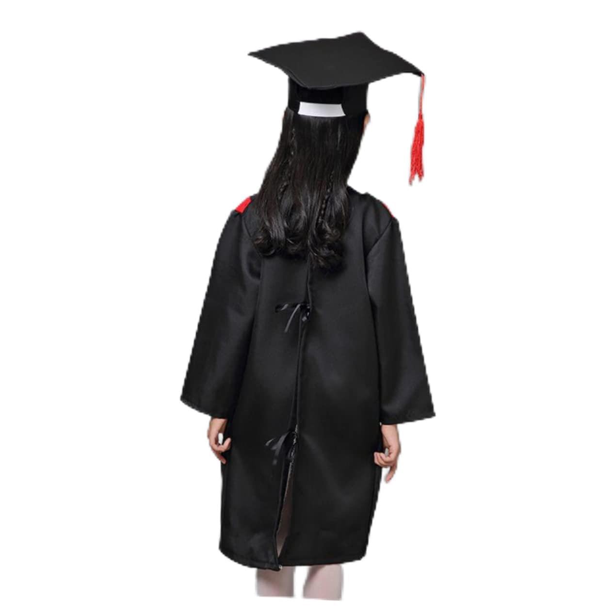 KESYOO Kids Graduation Gown & Cap Set - Children's Graduation Robe Costume for Kindergarten & Elementary School Ceremonies - Perfect for Graduation Photos, Cosplay & School Events