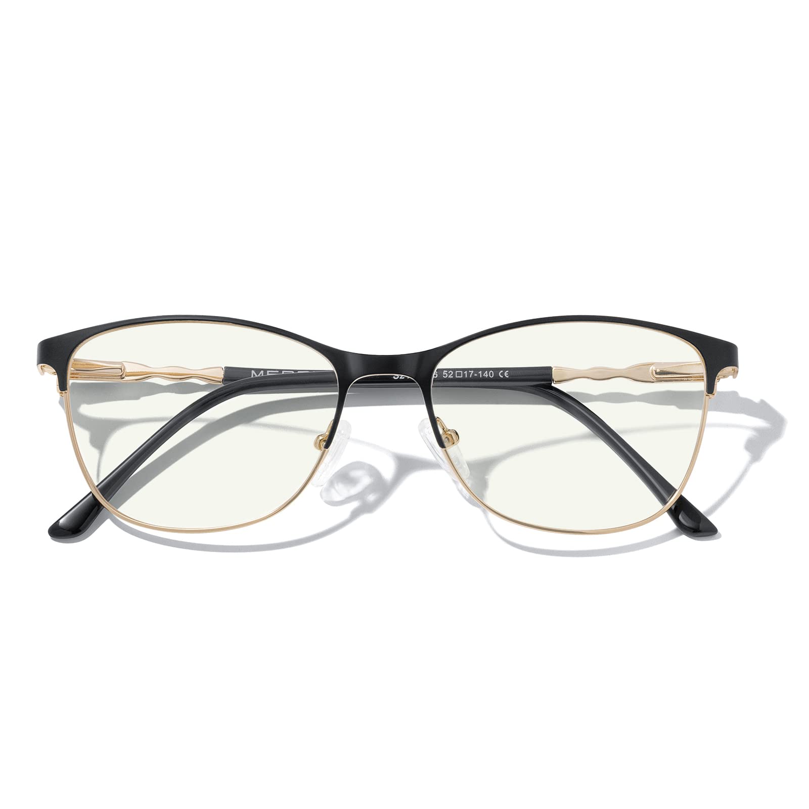Blue Light Blocking Glasses for Women - MERRY'S Anti Eyestrain Computer Glasses with UV Protection, Fashion Reading Glasses for Office Work & Screen Time