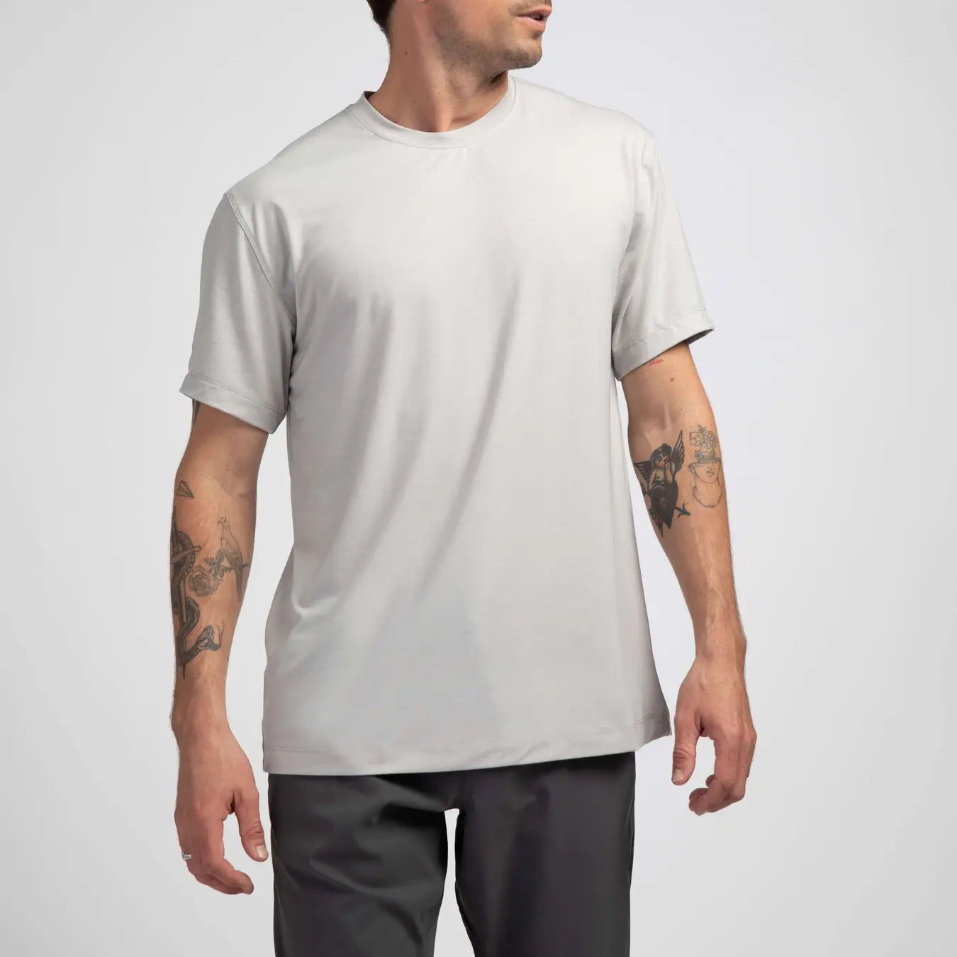 TRUE LUX Premium Cotton T-Shirt for Men - Soft Breathable Casual Tee - Perfect for Everyday Wear, Gym & Outdoor Activities