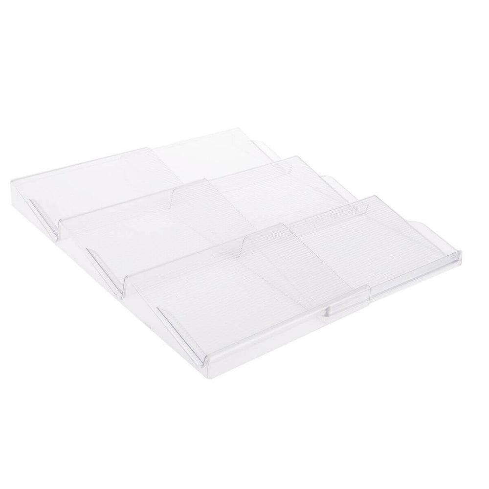 Expandable In-Drawer Spice Rack Organizer - Adjustable Kitchen Cabinet Storage for Spices, Utensils & More - Perfect for Small Spaces & Clutter-Free Organization