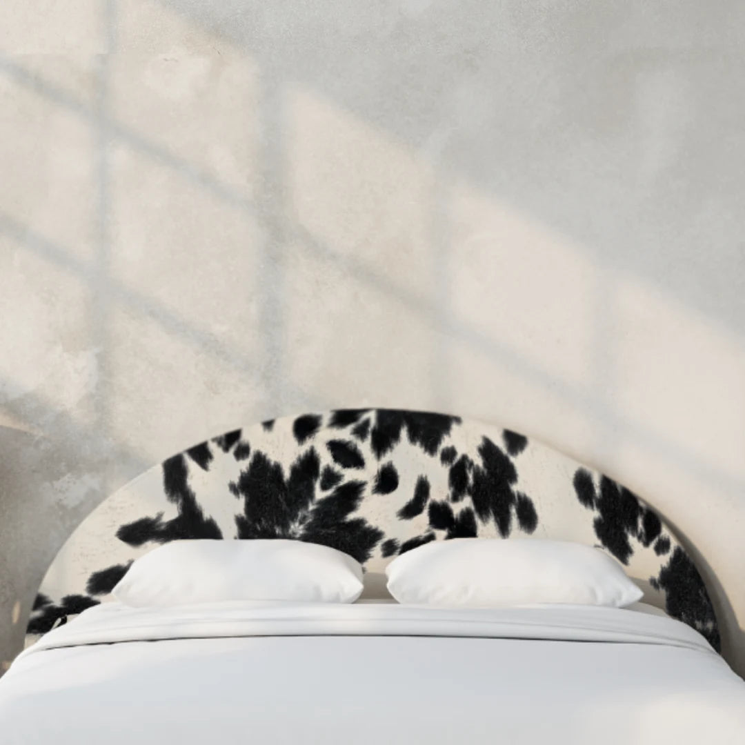Luna Headboard - Vegan Faux Leather Upholstered Bed Frame Headboard for Bedroom Decor | Modern & Stylish Home Furniture for Master Bedroom, Guest Room, or Dorm