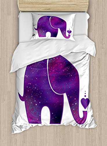 Fuchsia and Purple