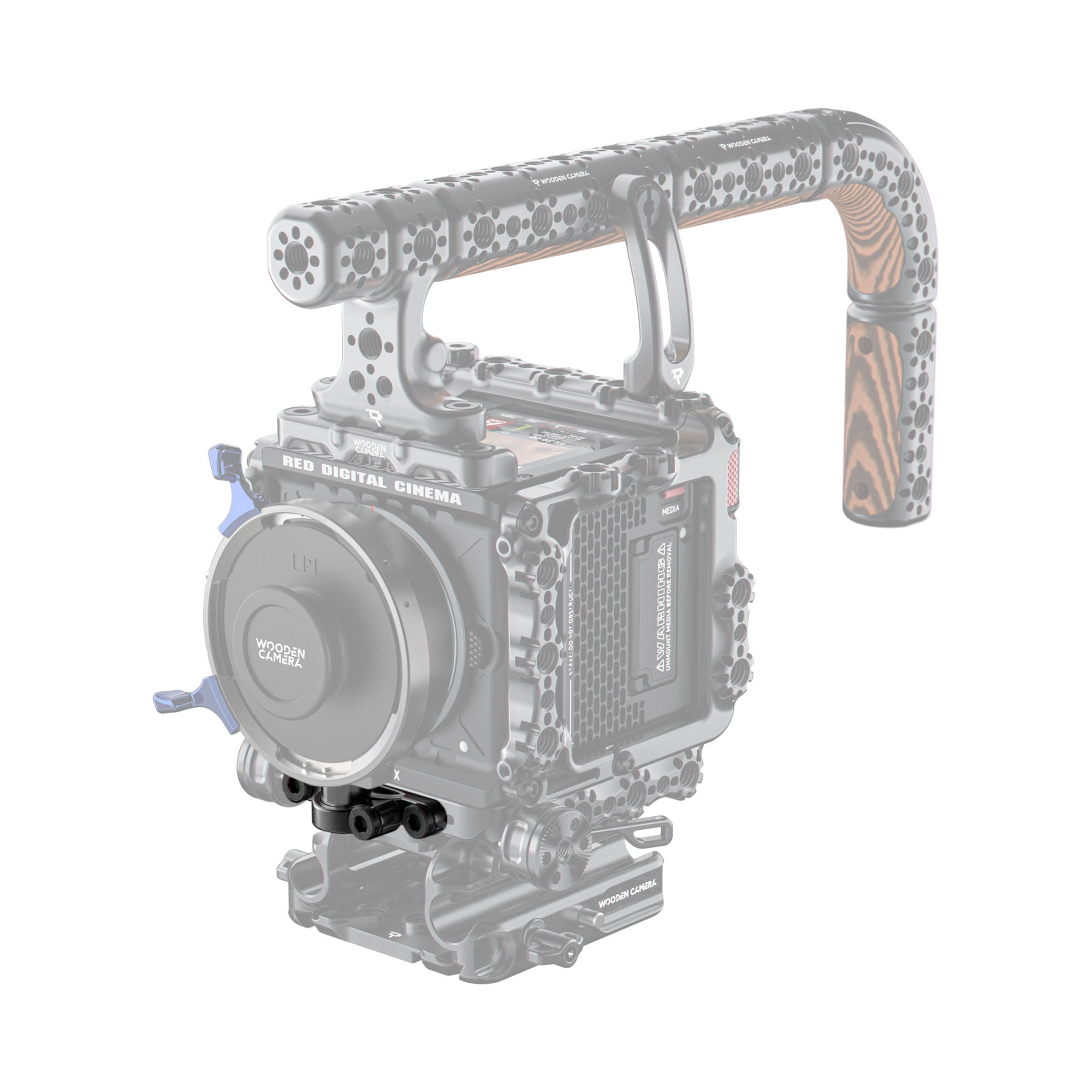 RED KOMODO X Camera Mount Support - Durable & Adjustable Bracket for Professional Filmmaking - Perfect for DSLR, Mirrorless Cameras & Video Production Gear