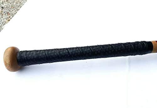 Premium Baseball Bat Grip Tape - 1.10mm Cushioned Softball Bat Handle Wrap (Black) | Enhanced Comfort & Control for Baseball & Softball Players | Perfect for Training, Games & Performance Enhancement