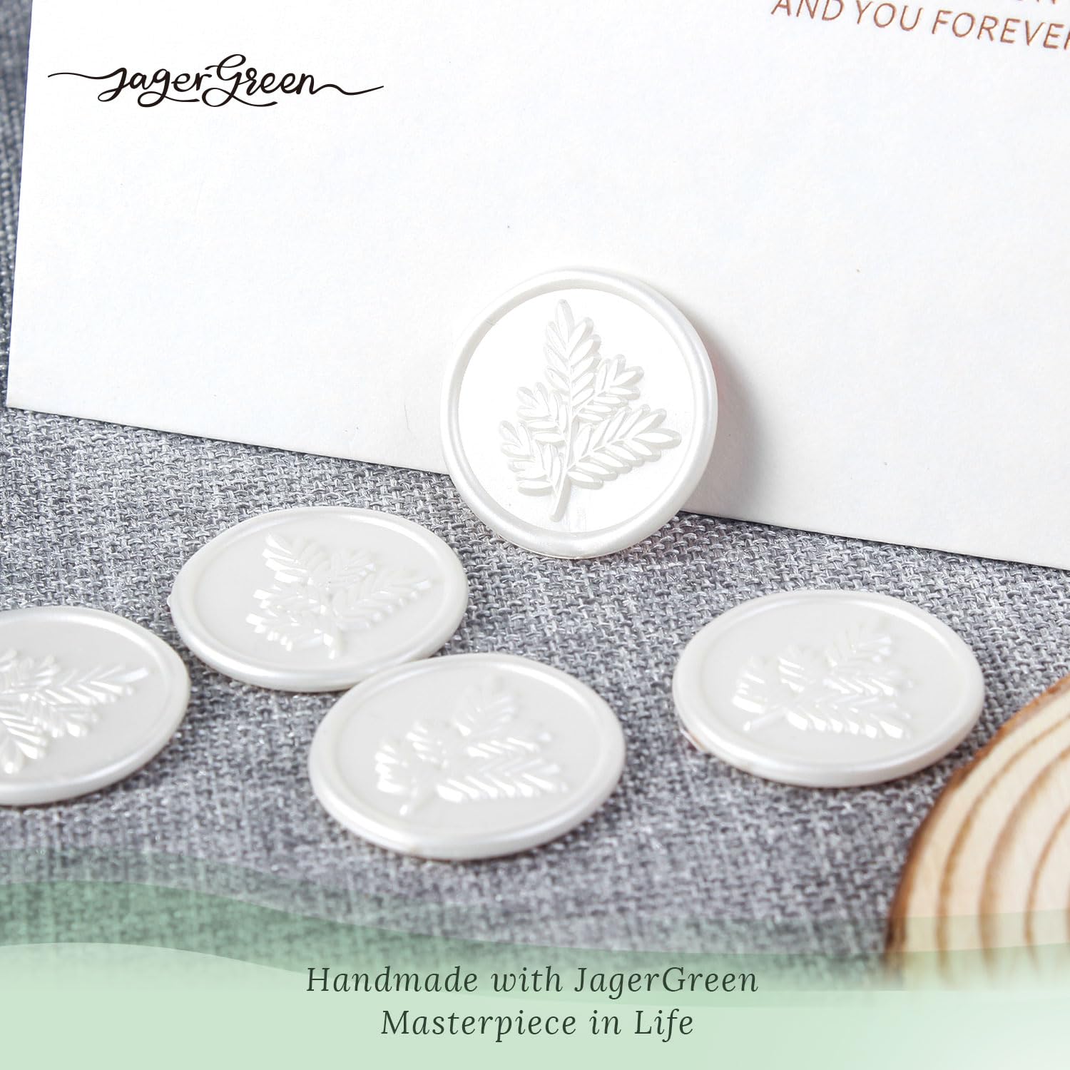 48 Pcs White Self-Adhesive Wax Seal Stickers for Wedding Invitations - Olive Branch Pattern Envelope Seals for Letters, Gift Wrapping, Christmas Cards & DIY Crafts (Perfect for Elegant Stationery & Special Occasions)