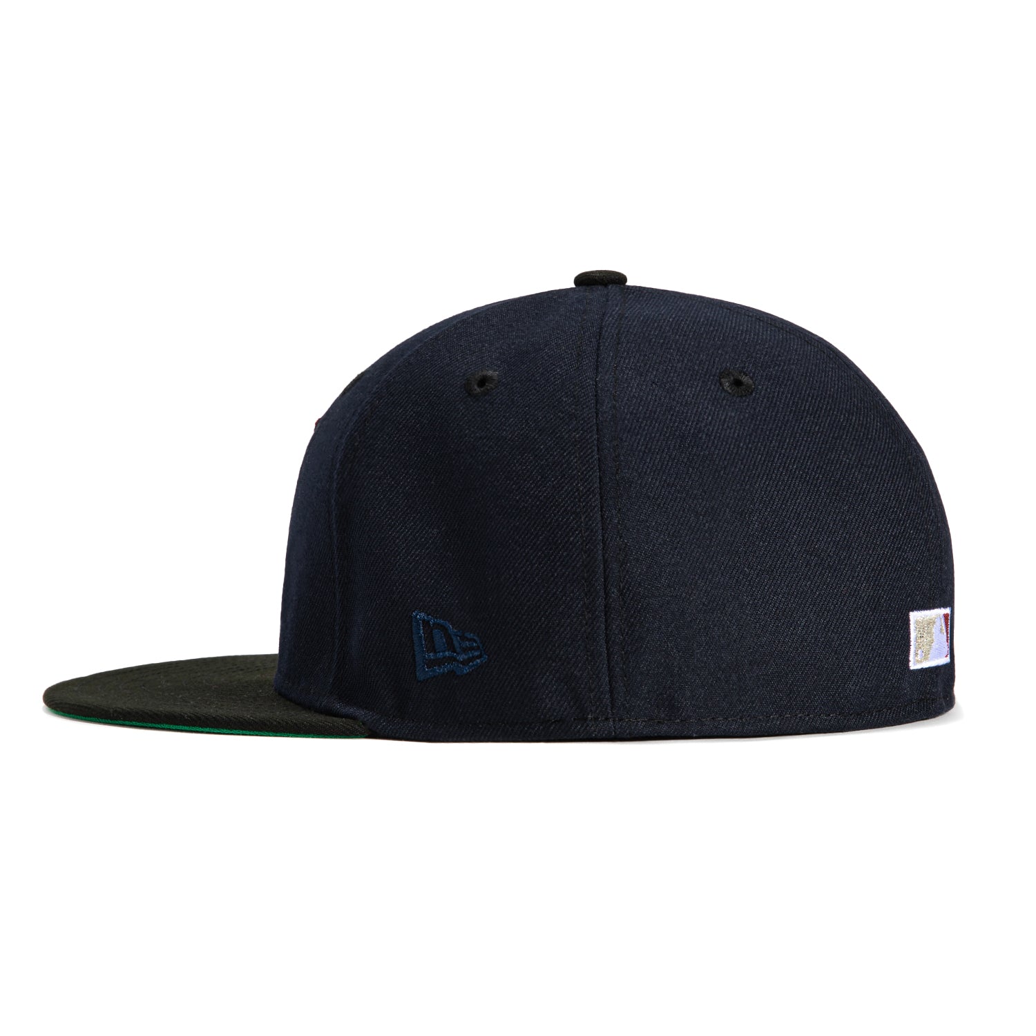 New Era 59Fifty Cleveland Guardians 10th Anniversary Stadium Patch Snapback Hat - Navy & Black | MLB Baseball Cap for Fans & Collectors | Perfect for Games, Gifts & Streetwear Fashion