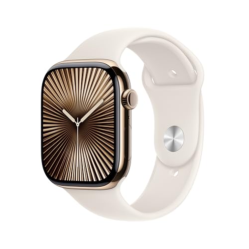 Gold Titanium Case with Starlight Sport Band